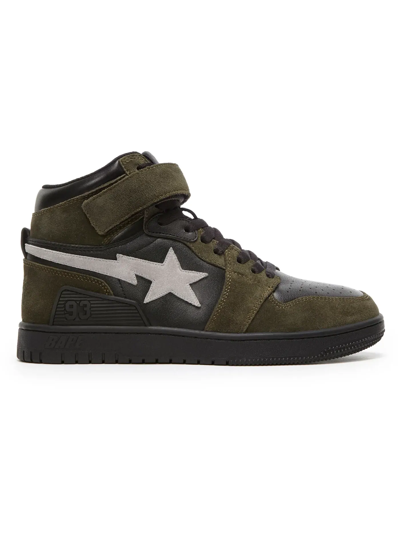 Мужские кроссовки Lifestyle с принтом A Bathing Ape Block Sta Hi BAPE — изображение 1 из 1