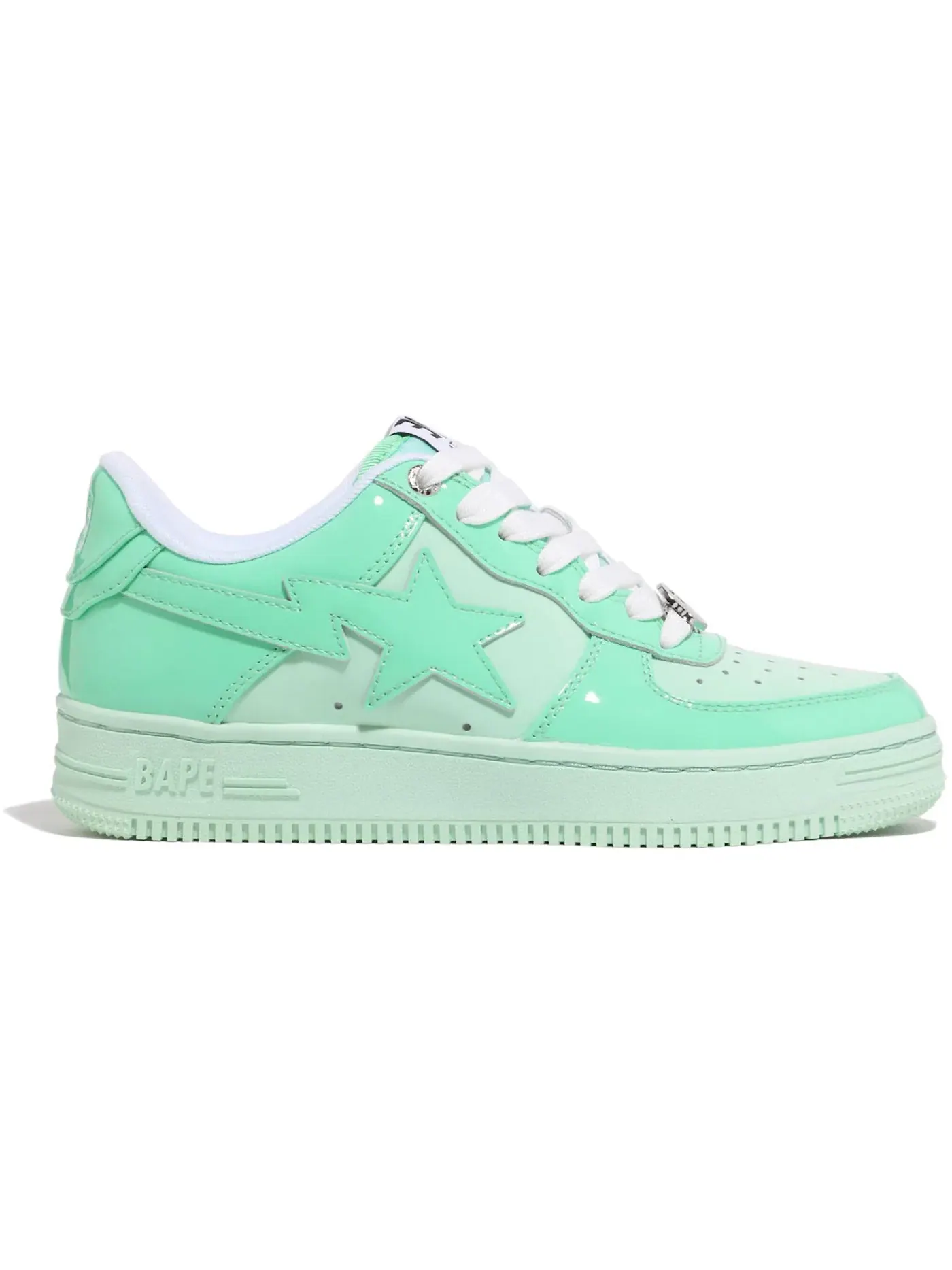 Женские кроссовки Lifestyle A Bathing Ape Colors BAPE Sta BAPE — изображение 1 из 3, зеленый