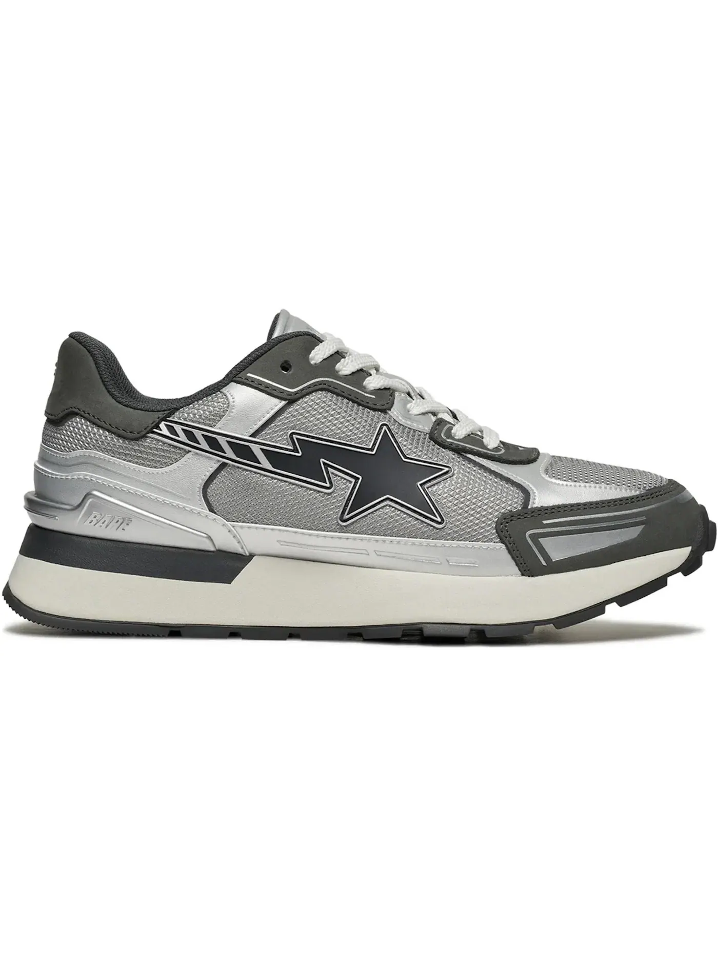 Мужские кроссовки Lifestyle A Bathing Ape Cross Sta Express Pro M2 BAPE — изображение 1 из 1, серый