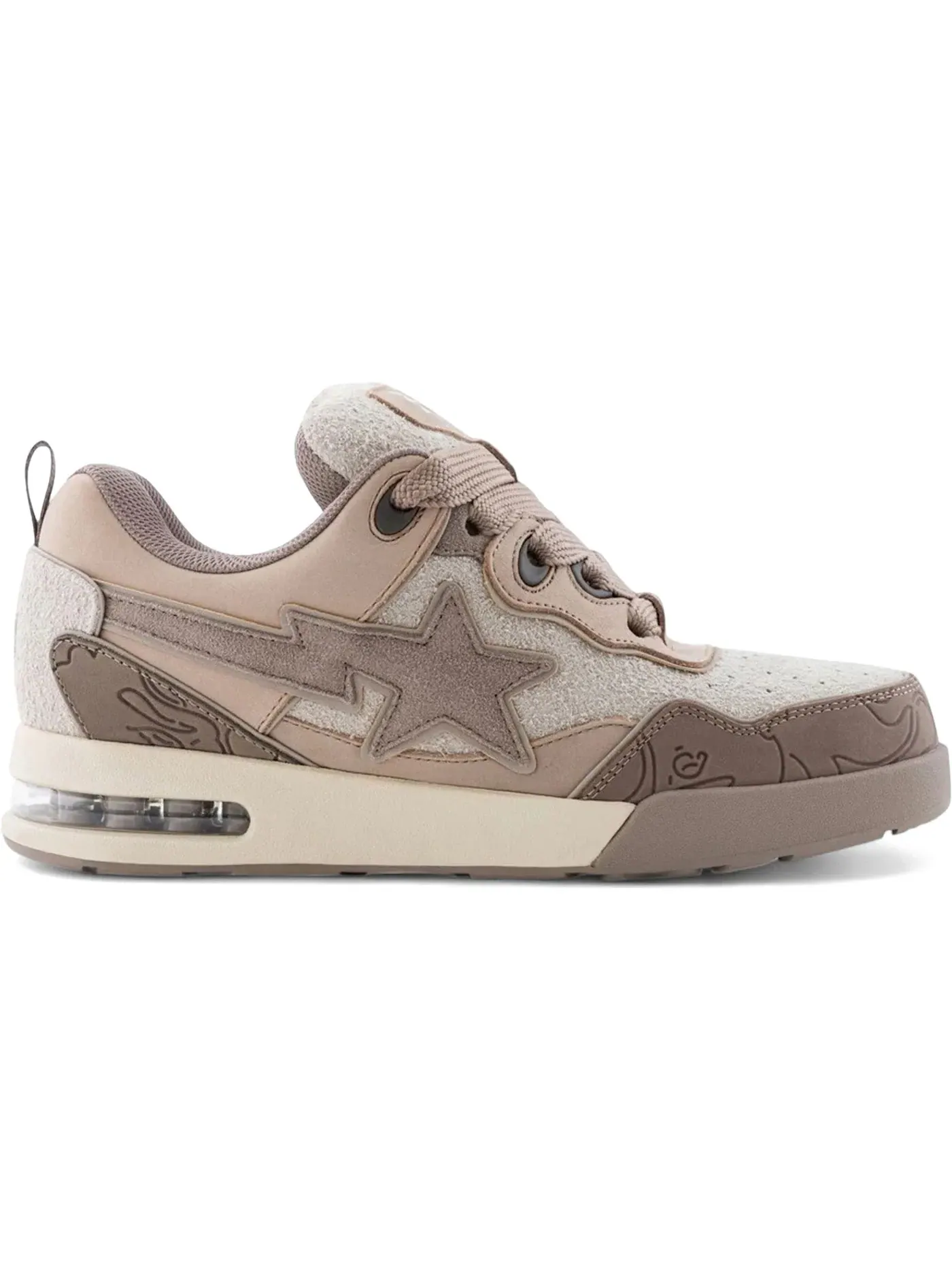 Мужские кроссовки Lifestyle A Bathing Ape Flip Sta BAPE — изображение 1 из 1, бежевый