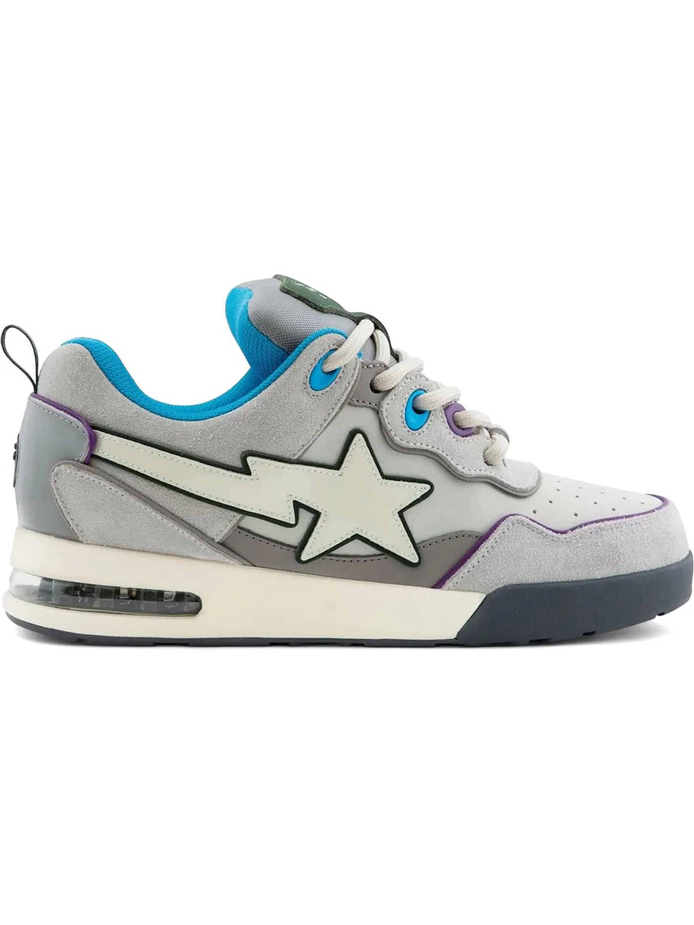 Мужские кроссовки Lifestyle A Bathing Ape Flip Sta BAPE — изображение 1 из 1, серый