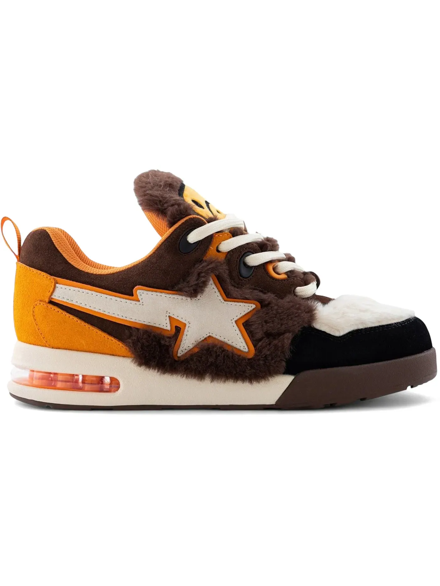 Мужские кроссовки Lifestyle A Bathing Ape Flip Sta BAPE — изображение 1 из 1, коричневый оранжевый