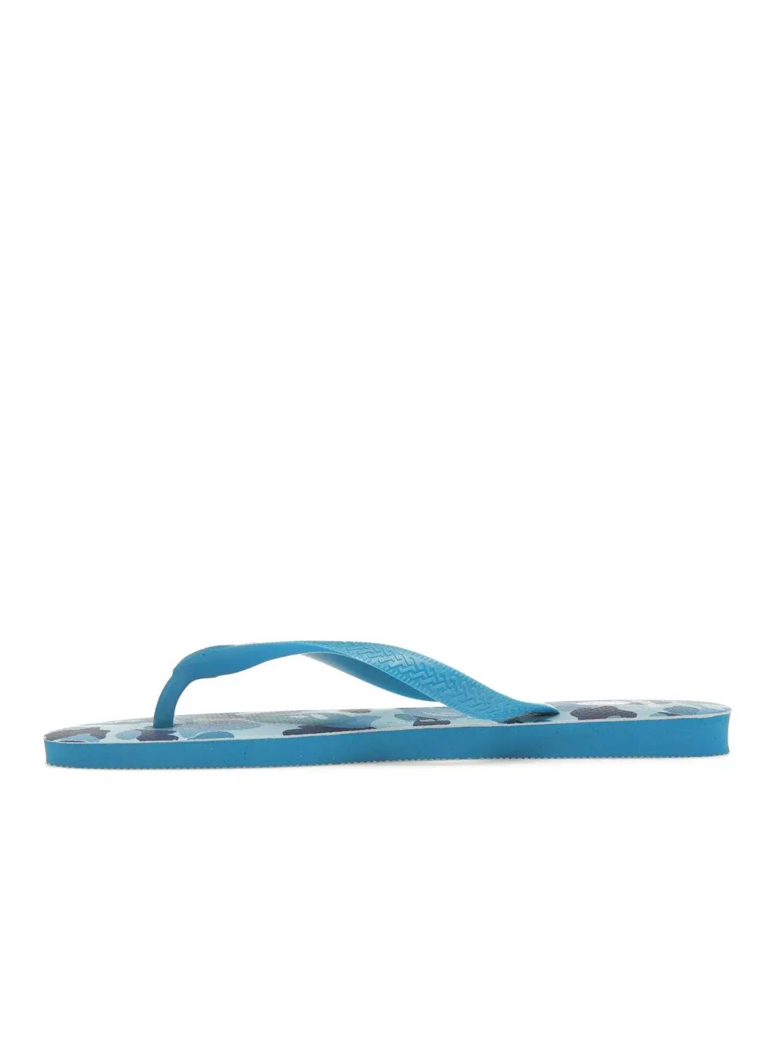 Мужские шлепанцы с камуфляжным принтом A Bathing Ape Havaianas BAPE — изображение 3 из 4, синий