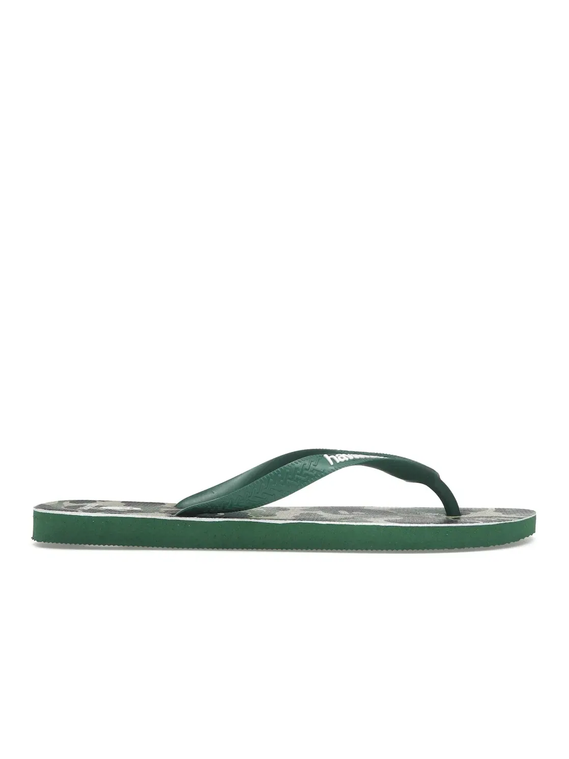 Мужские шлепанцы с камуфляжным принтом A Bathing Ape Havaianas BAPE — изображение 1 из 4, синий