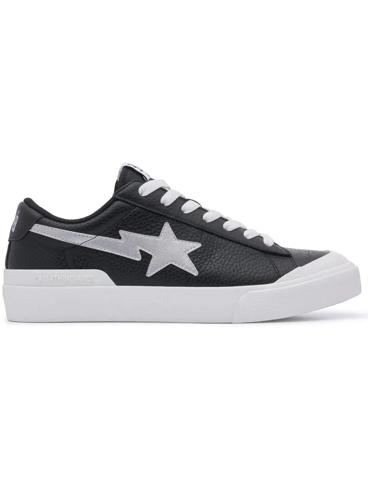 Мужские кроссовки Lifestyle A Bathing Ape Mad Sta BAPE — изображение 1 из 3, черный/серебристый/белый