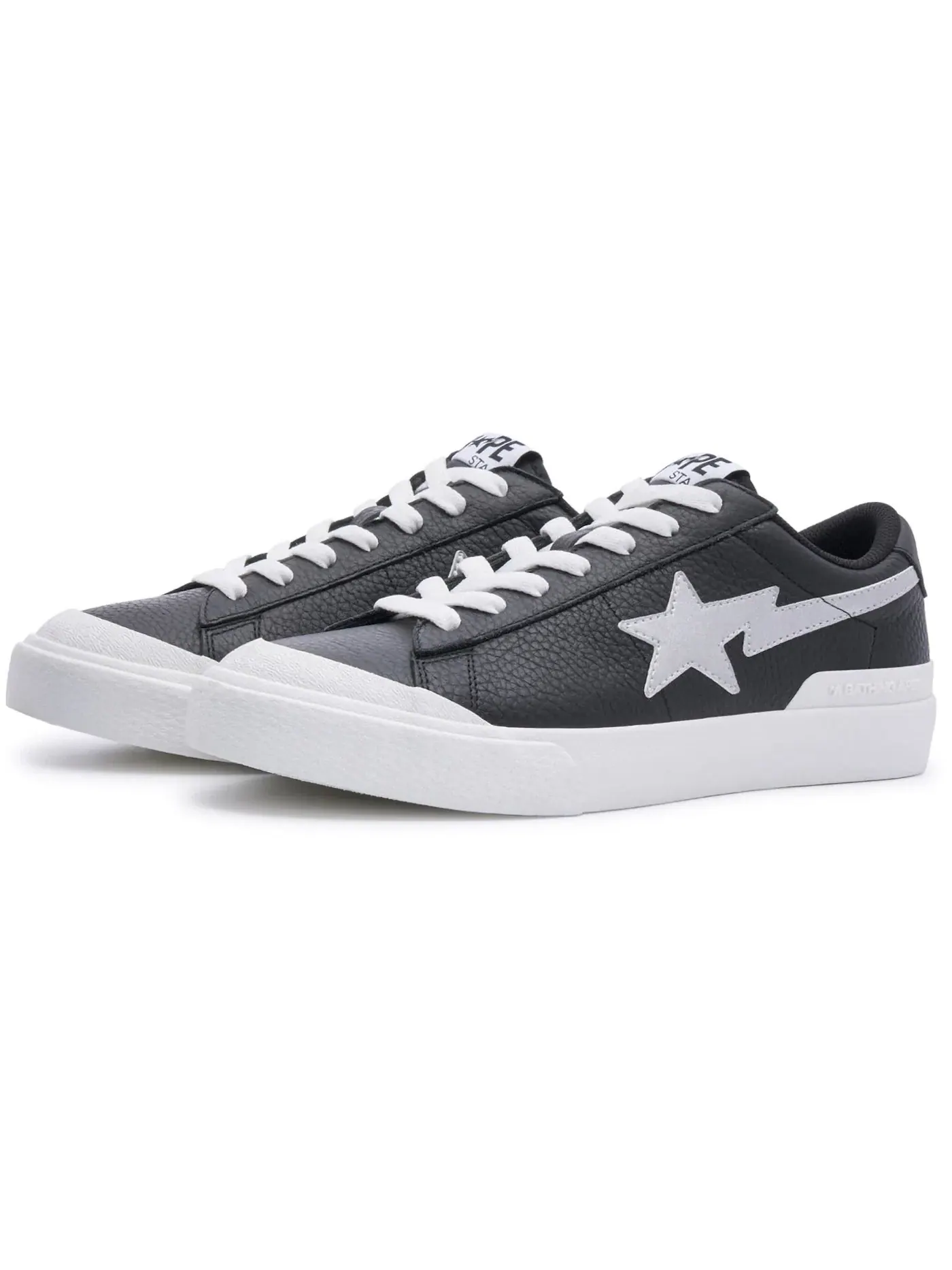 Мужские кроссовки Lifestyle A Bathing Ape Mad Sta BAPE — изображение 2 из 3, черный/серебристый/белый