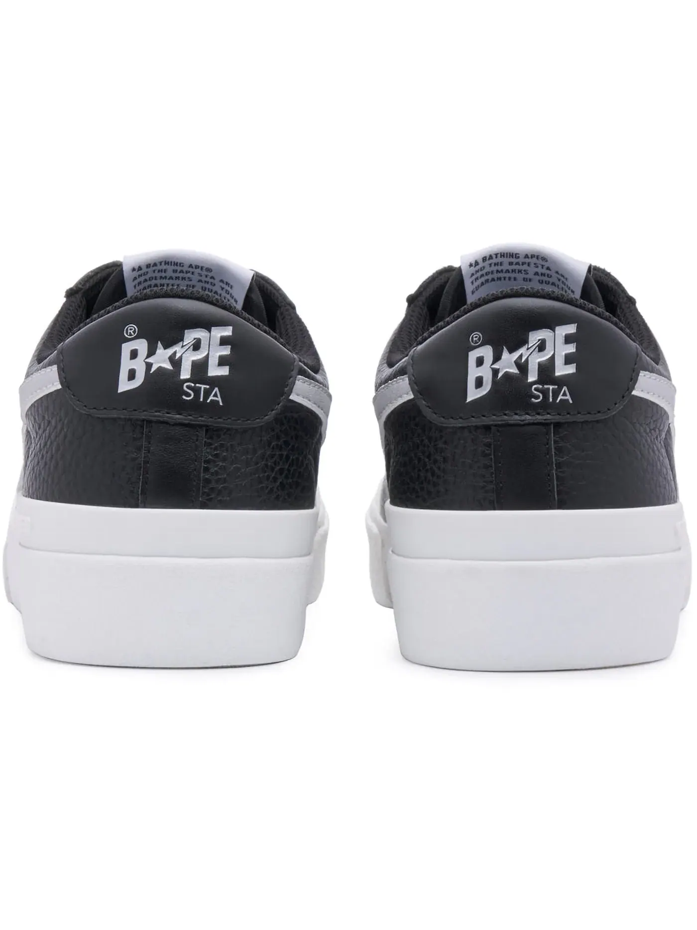 Мужские кроссовки Lifestyle A Bathing Ape Mad Sta BAPE — изображение 3 из 3, черный/серебристый/белый