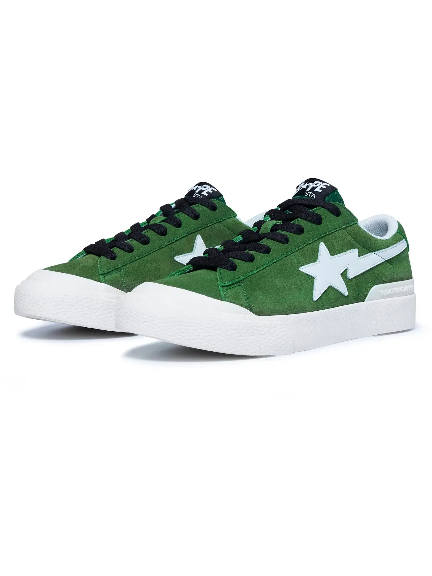 Мужские кроссовки Lifestyle A Bathing Ape Mad Sta BAPE — изображение 1 из 1, зеленый/черный/белый
