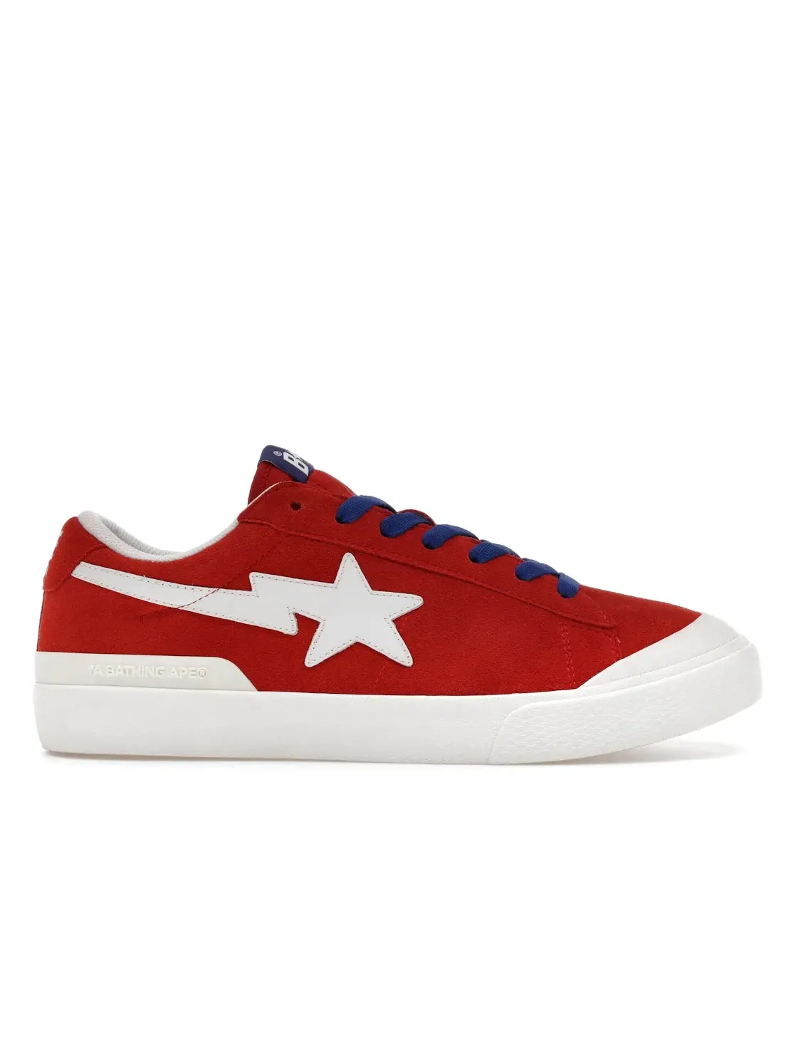 Мужские кроссовки Lifestyle A Bathing Ape Mad Sta BAPE — изображение 1 из 4, красный/синий/белый