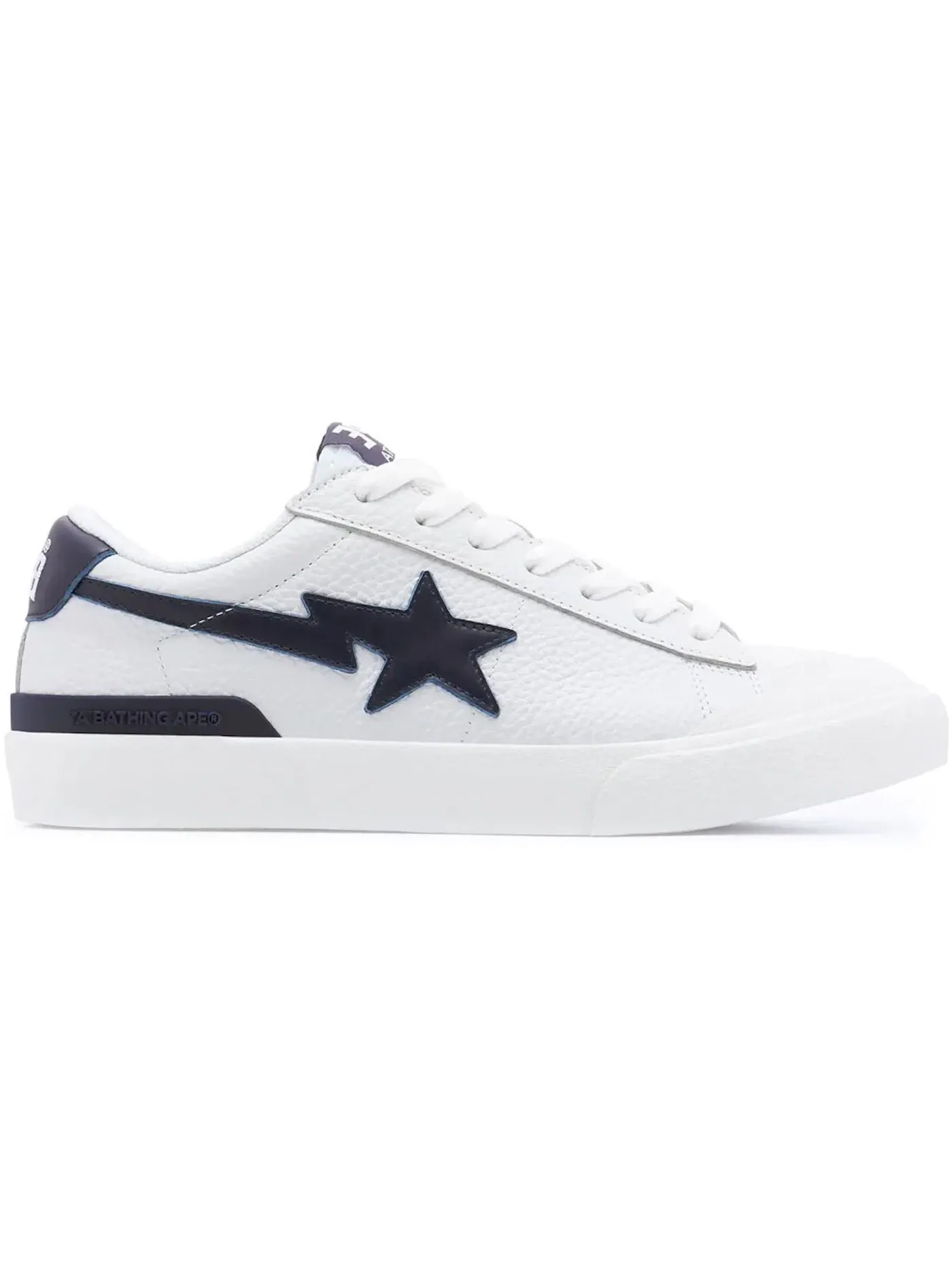 Мужские кроссовки Lifestyle A Bathing Ape Mad Sta BAPE — изображение 1 из 1, белый/темно-синий
