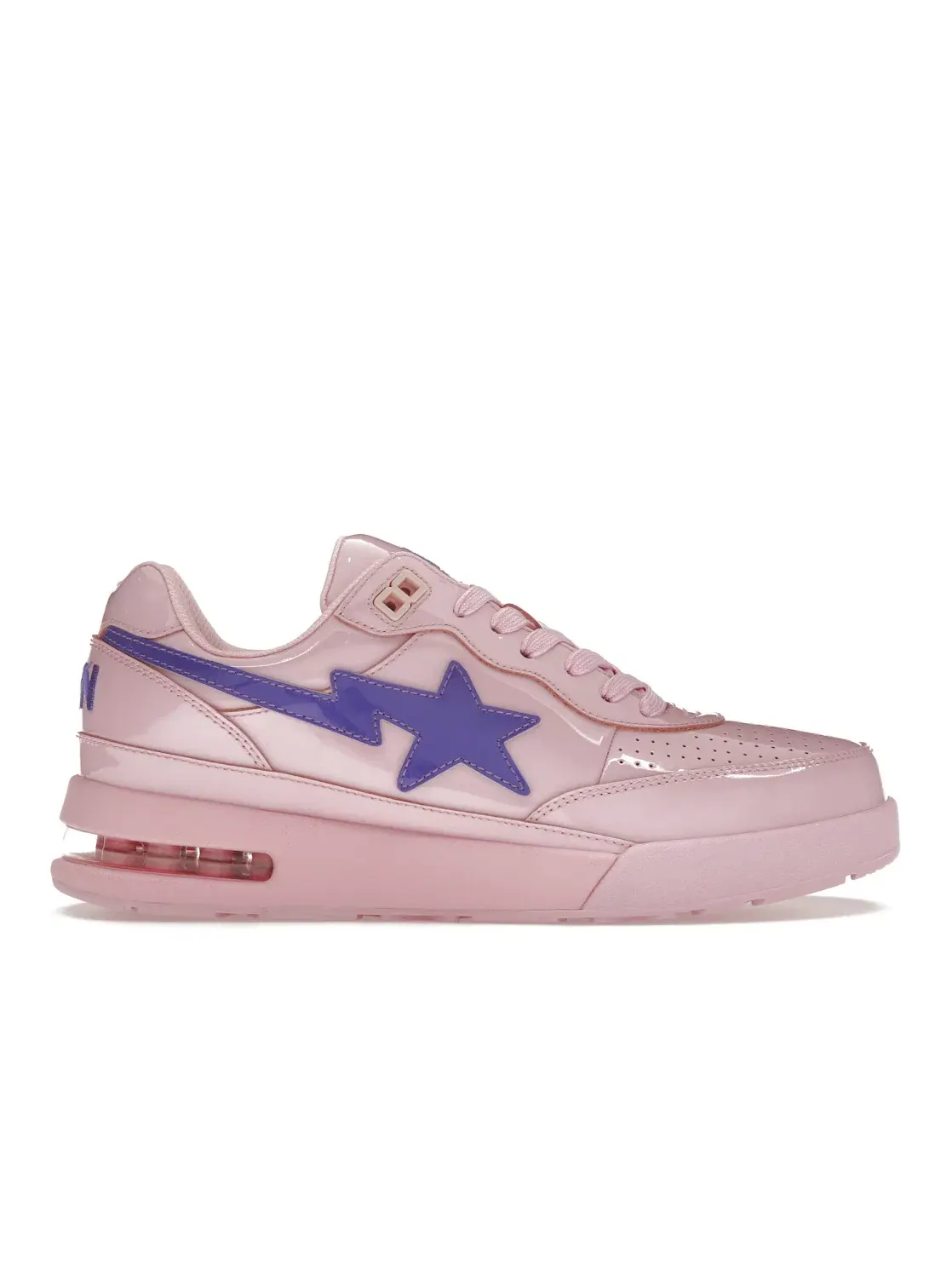 Мужские кроссовки Lifestyle A Bathing Ape Road Sta BAPE — изображение 1 из 4, розовый/фиолетовый