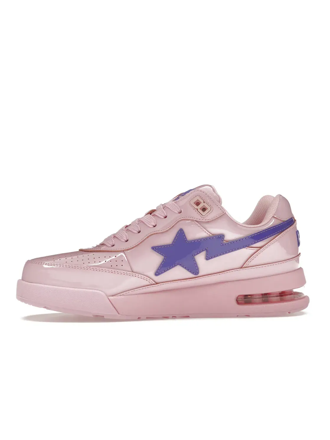 Мужские кроссовки Lifestyle A Bathing Ape Road Sta BAPE — изображение 3 из 4, розовый/фиолетовый