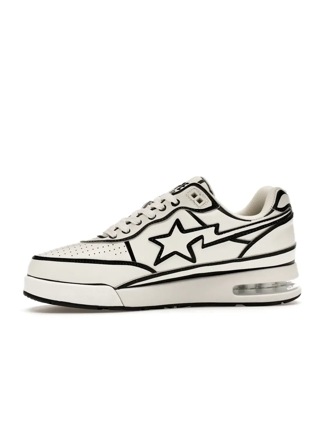 Мужские кроссовки Lifestyle A Bathing Ape Road Sta BAPE — изображение 3 из 4, белый/черный
