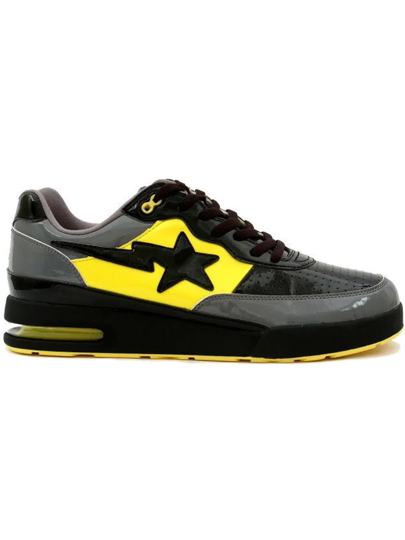Мужские кроссовки Lifestyle A Bathing Ape Roadsta BAPE — изображение 1 из 1, серый/черный