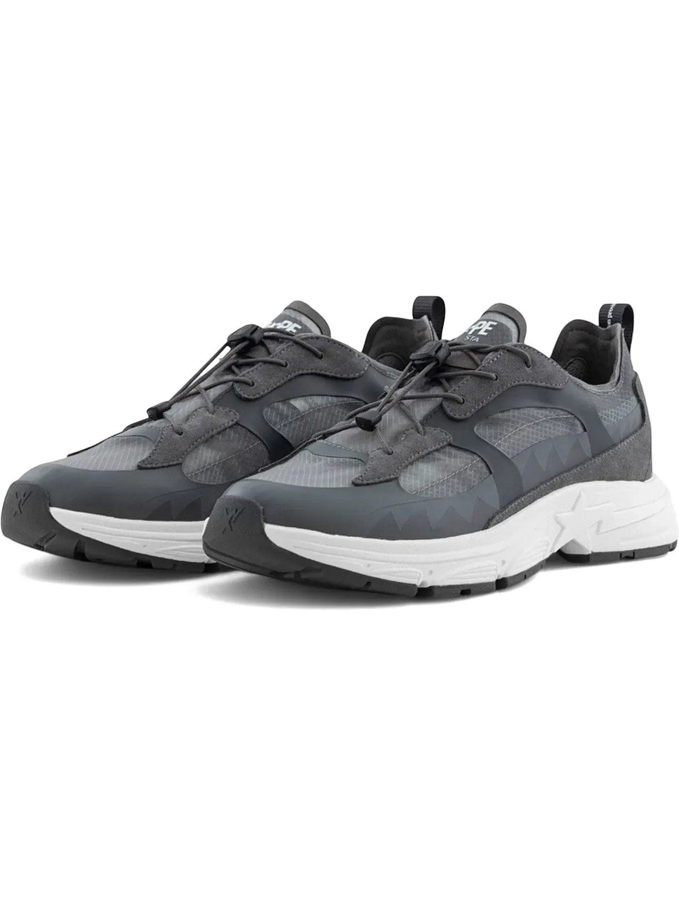 Мужские кроссовки Lifestyle A Bathing Ape Shark Sta BAPE — изображение 1 из 1, серый