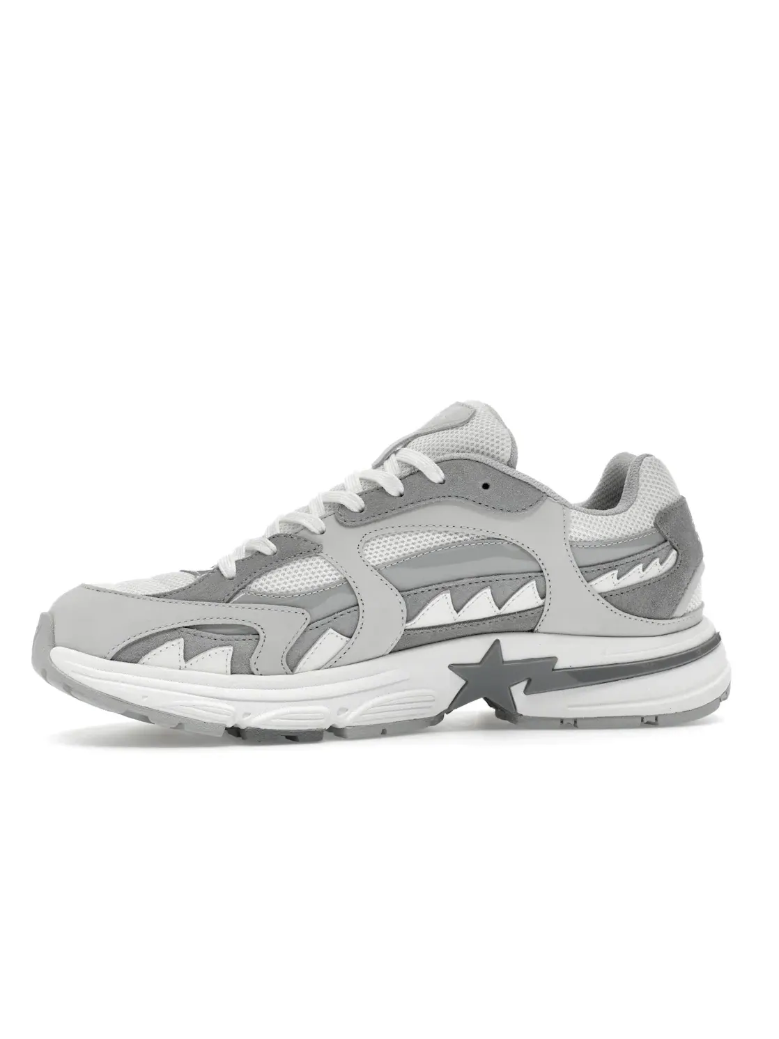 Мужские кроссовки Lifestyle A Bathing Ape Shark Sta BAPE — изображение 3 из 4, белый