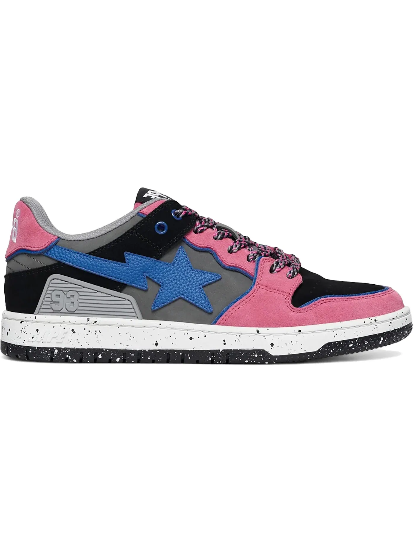 Мужские кроссовки Lifestyle A Bathing Ape Sk8 Sta BAPE — изображение 1 из 1, розовый