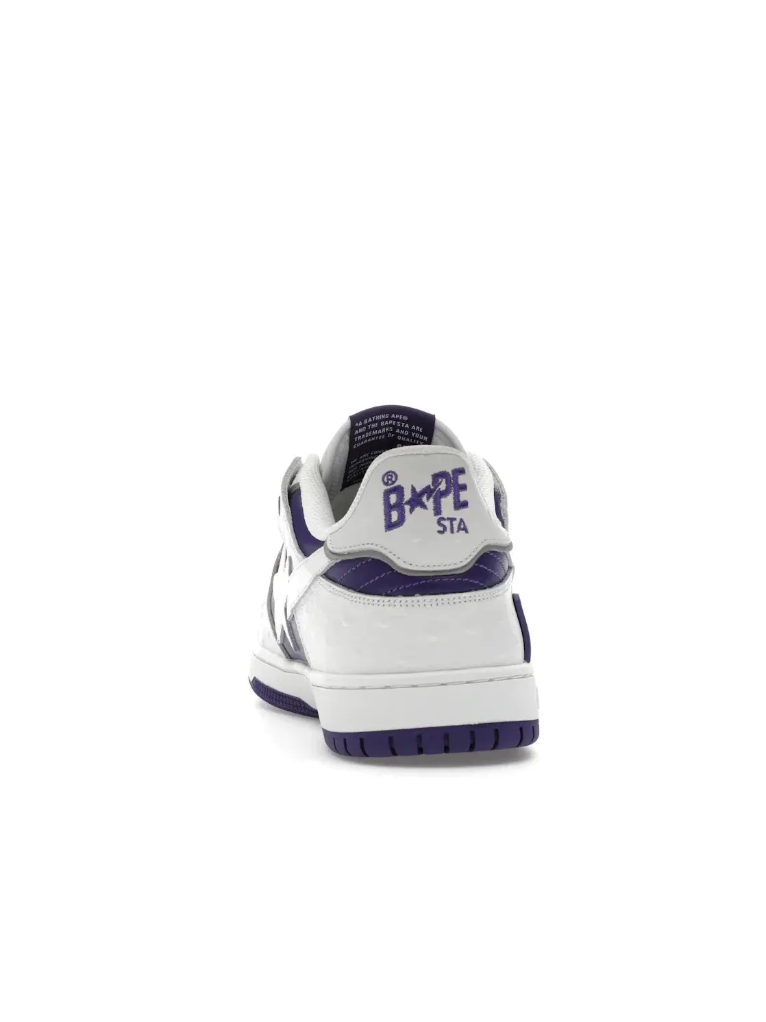 Мужские кроссовки Lifestyle A Bathing Ape Sk8 Sta BAPE — изображение 4 из 4, фиолетовый