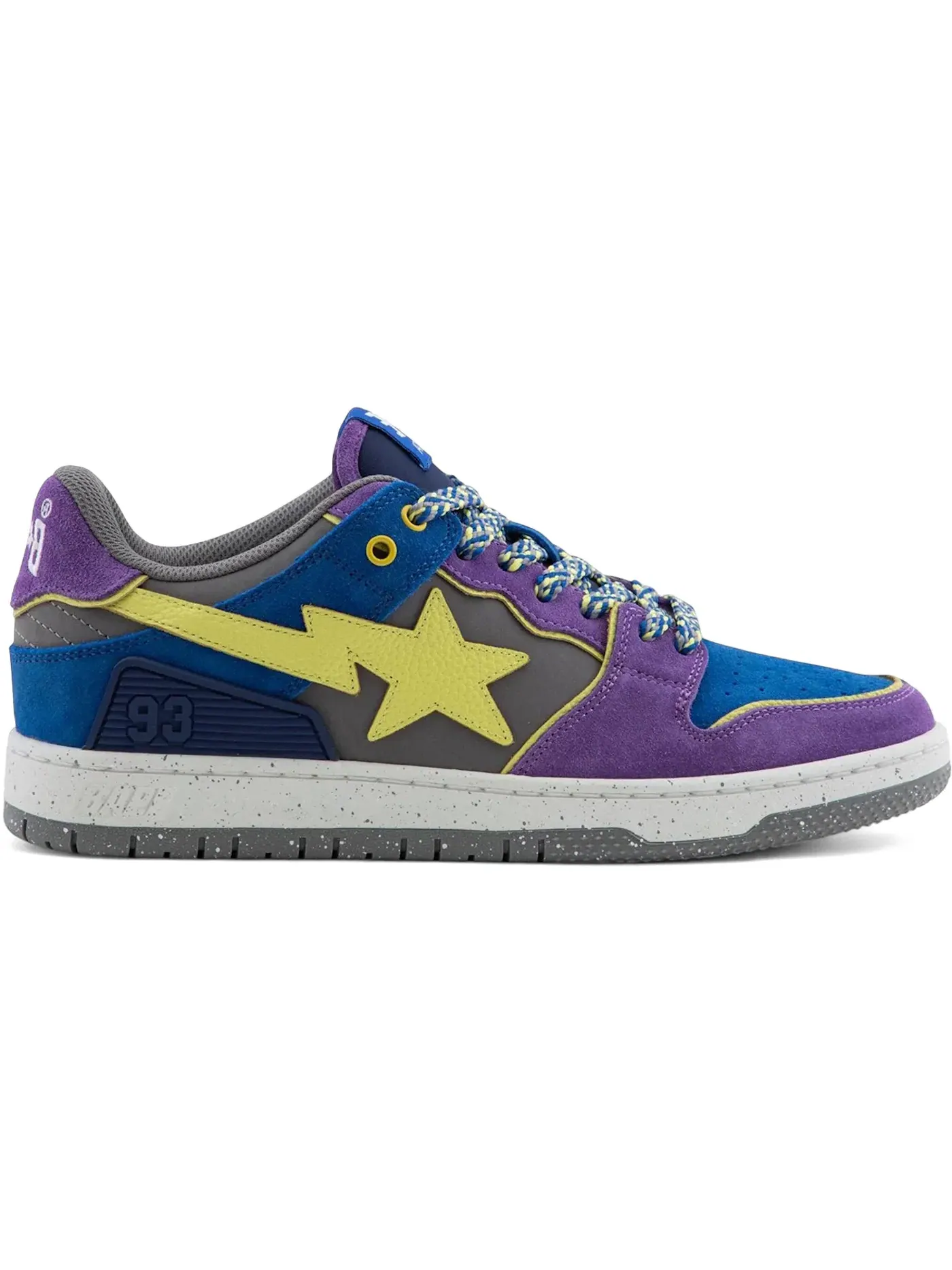 Мужские кроссовки Lifestyle A Bathing Ape Sk8 Sta BAPE — изображение 1 из 1, фиолетовый
