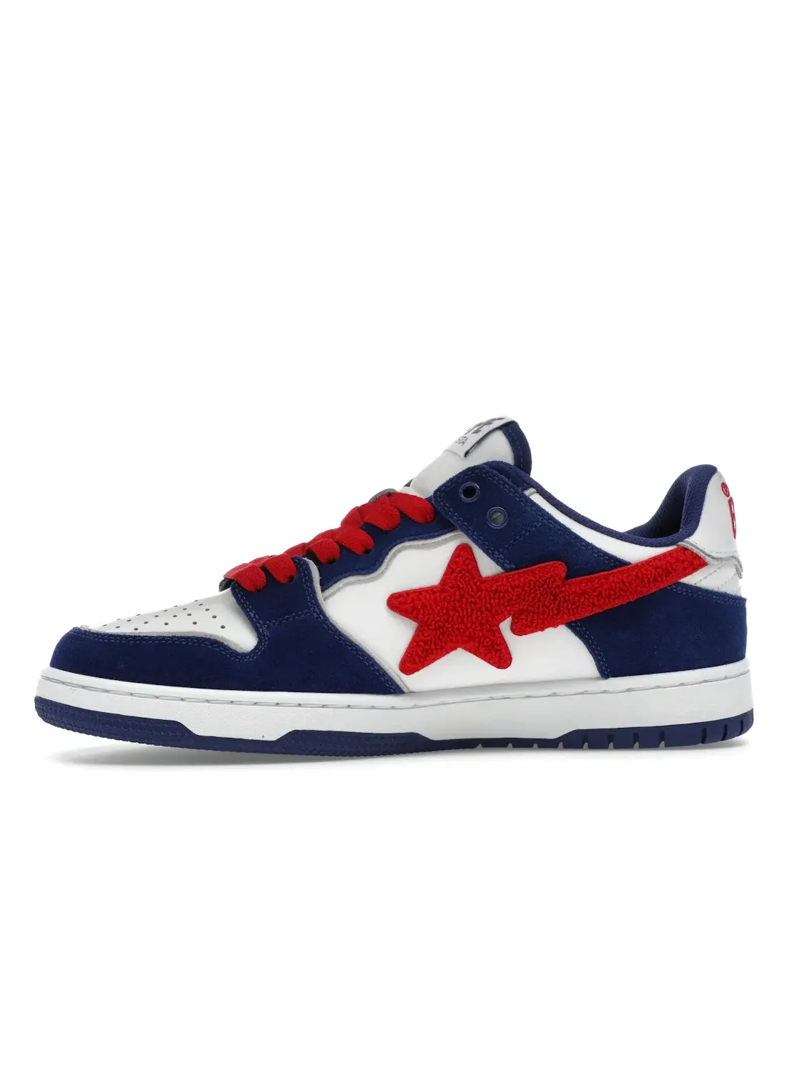 Мужские кроссовки Lifestyle A Bathing Ape Sk8 Sta BAPE — изображение 3 из 4, синий/красный