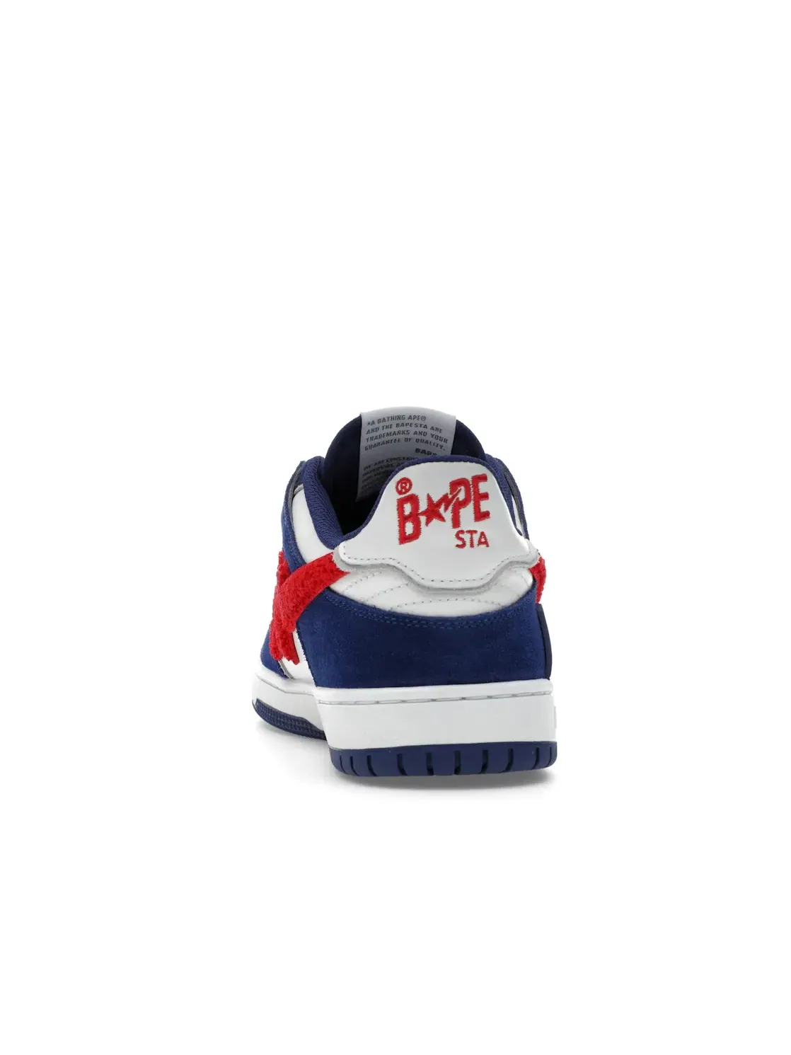 Мужские кроссовки Lifestyle A Bathing Ape Sk8 Sta BAPE — изображение 4 из 4, синий/красный