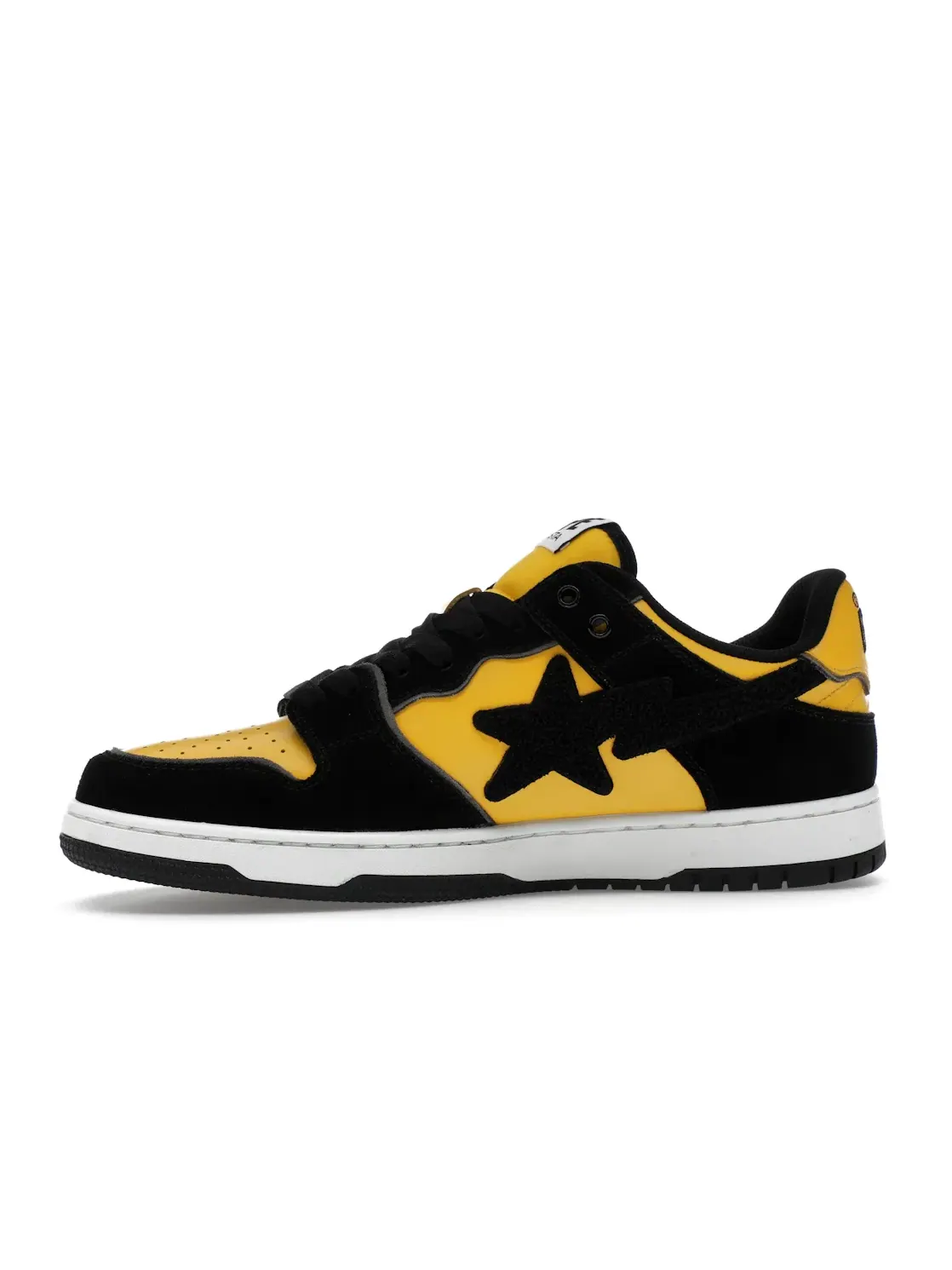 Мужские кроссовки с принтом A Bathing Ape Sk8 Sta BAPE — изображение 3 из 4, желтый/черный