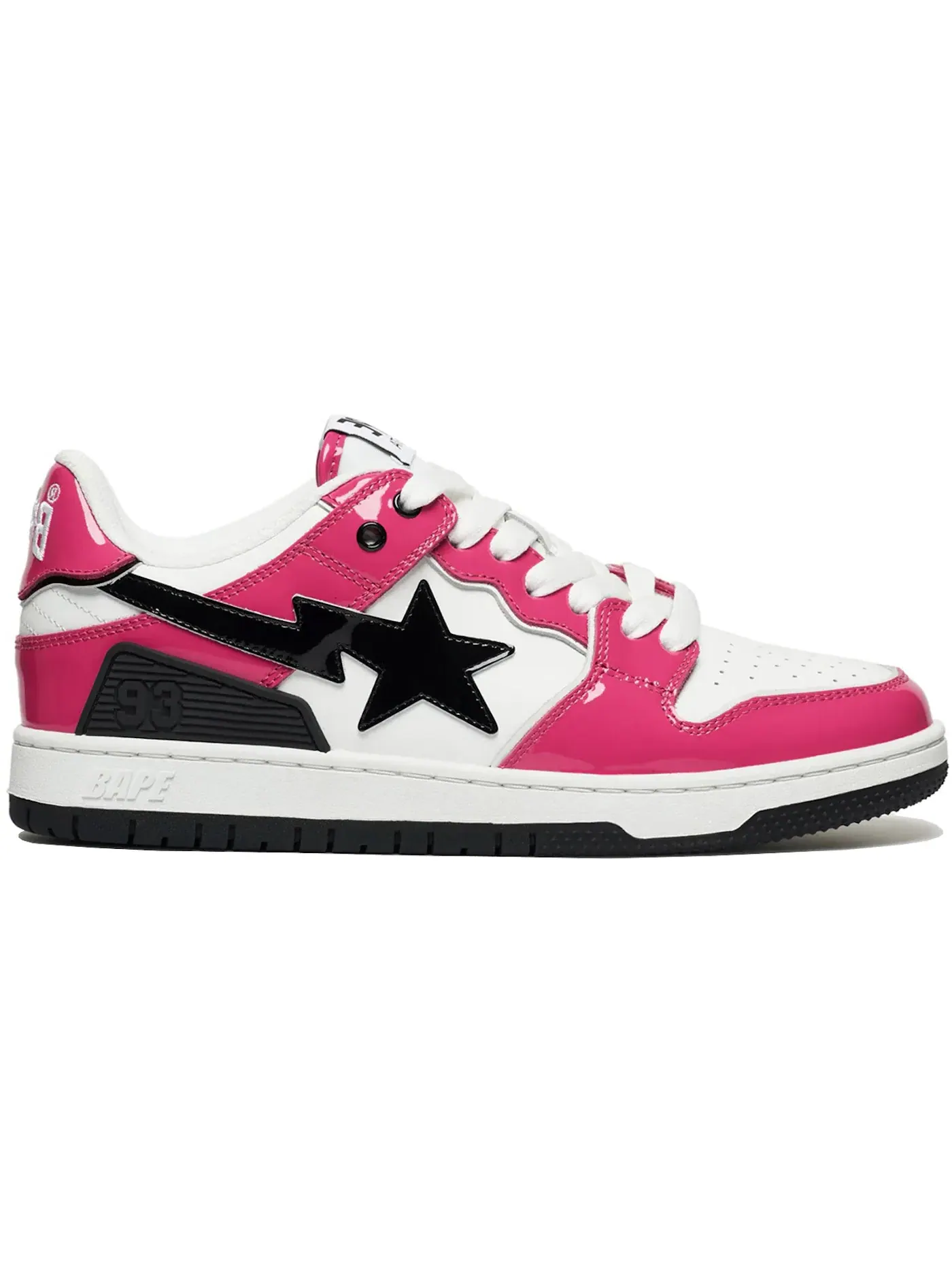 Мужские кроссовки Lifestyle A Bathing Ape Sk8 Sta BAPE — изображение 1 из 1, розовый