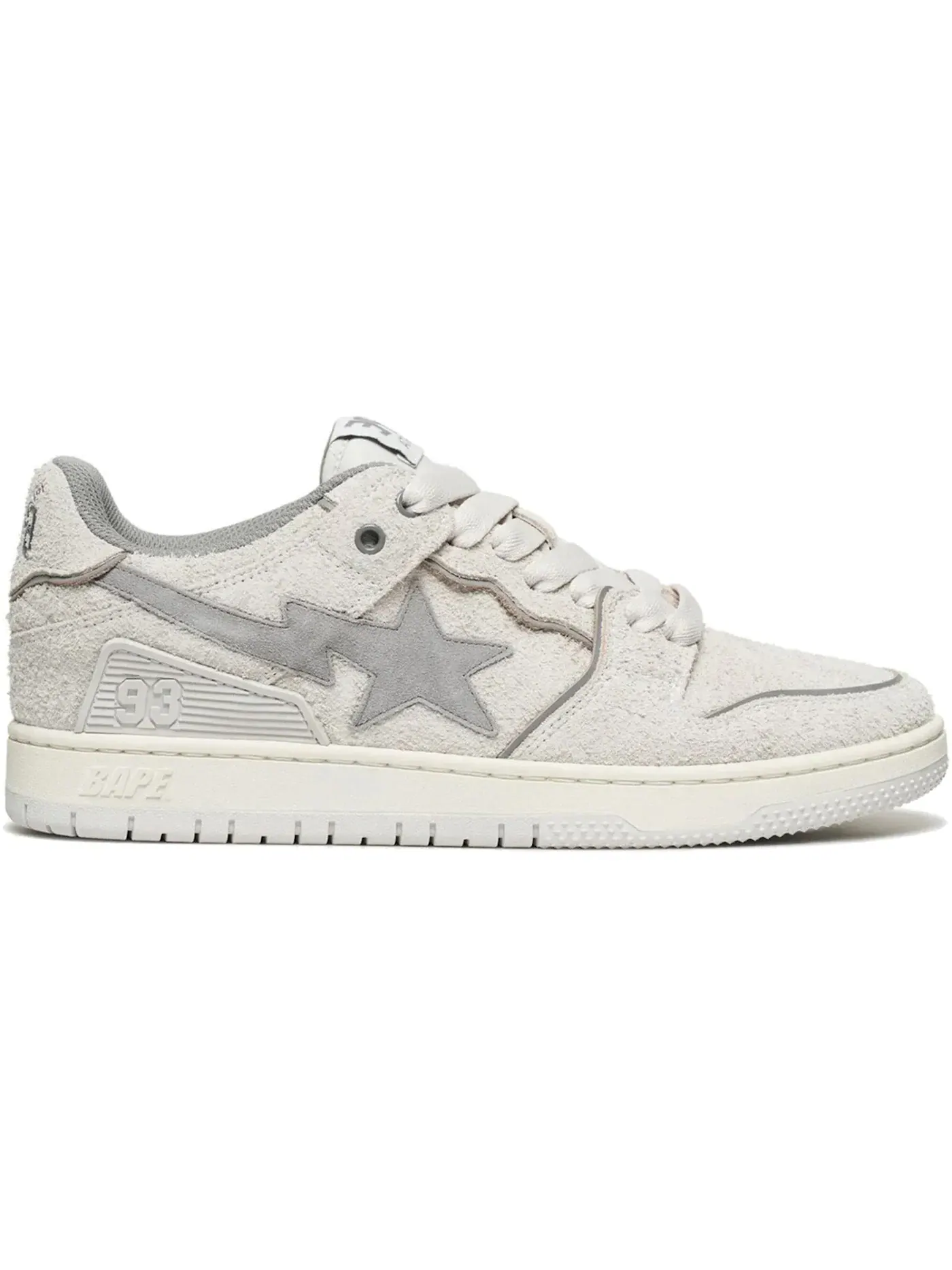 Мужские кроссовки Lifestyle A Bathing Ape Sk8 Sta BAPE — изображение 1 из 1, серый