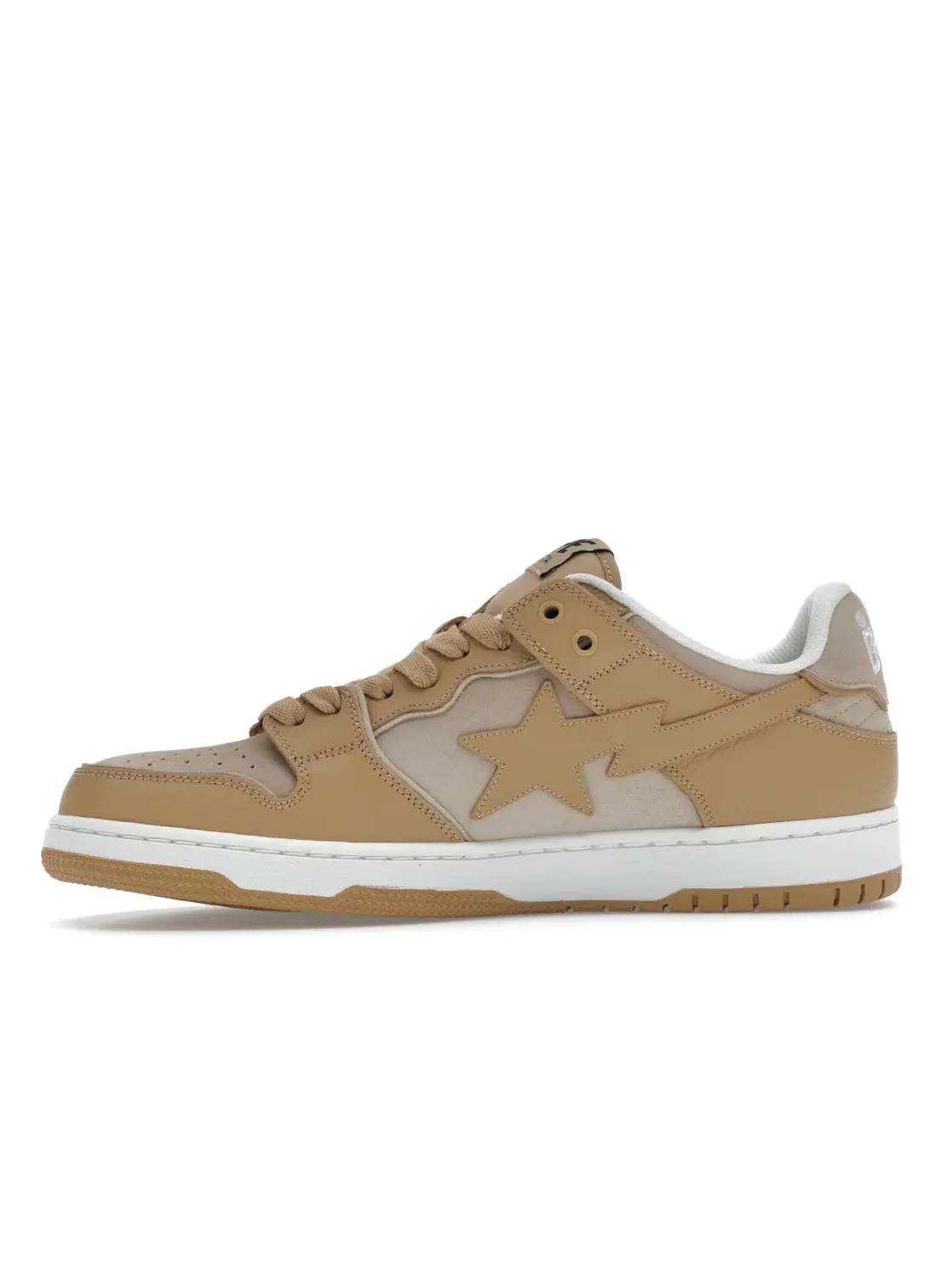 Мужские кроссовки Lifestyle A Bathing Ape Sk8 Sta BAPE — изображение 3 из 4, бежевый