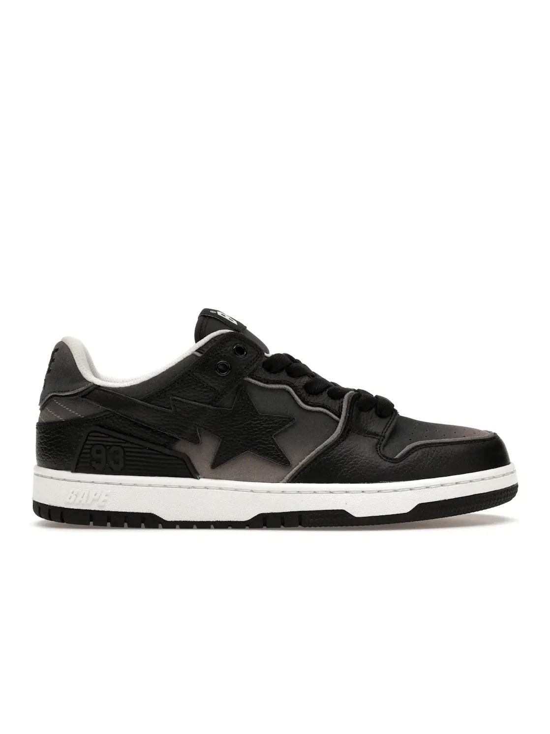 Мужские кроссовки Lifestyle A Bathing Ape Sk8 Sta BAPE — изображение 1 из 4, черный