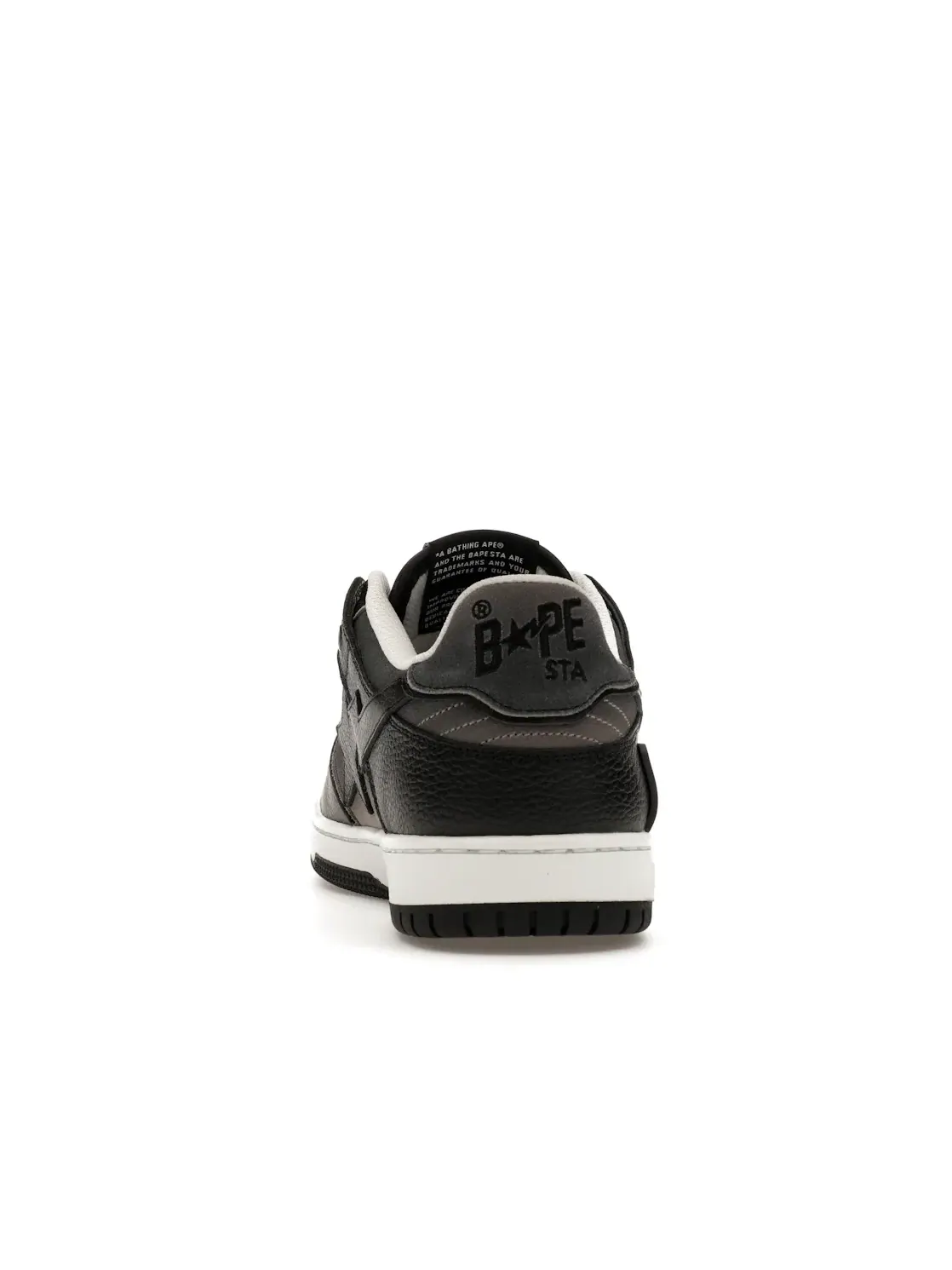 Мужские кроссовки Lifestyle A Bathing Ape Sk8 Sta BAPE — изображение 4 из 4, черный