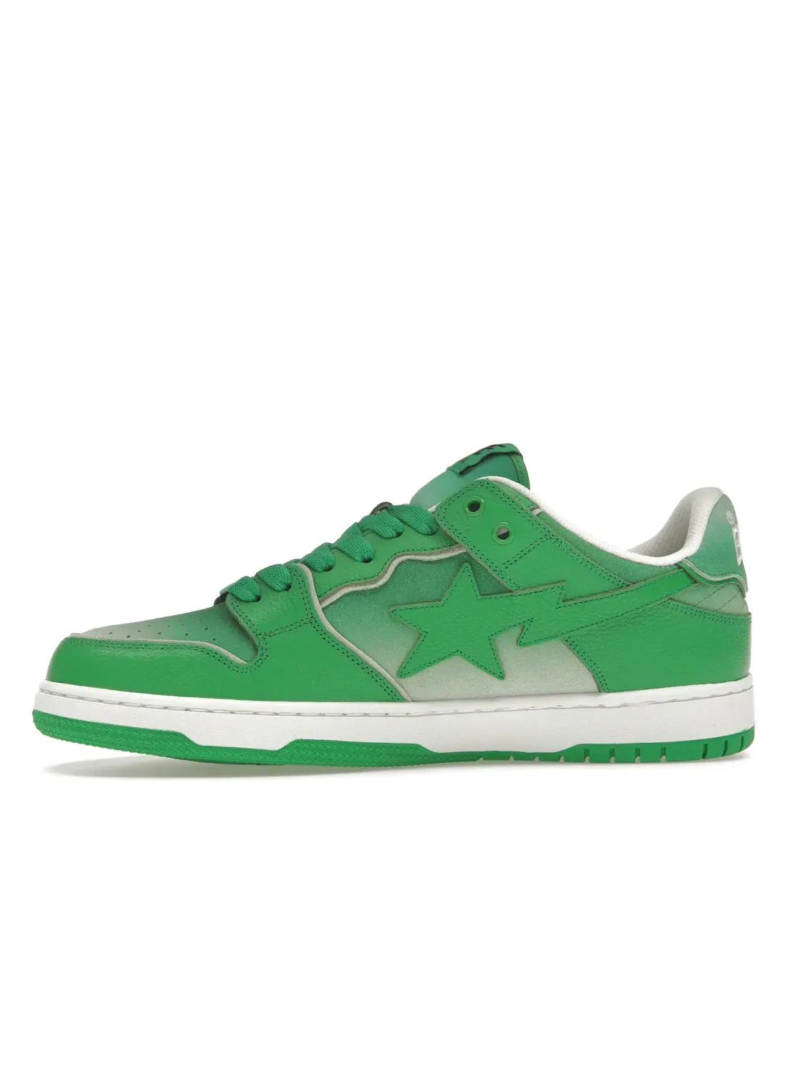 Мужские кроссовки Lifestyle A Bathing Ape Sk8 Sta BAPE — изображение 3 из 4, зеленый