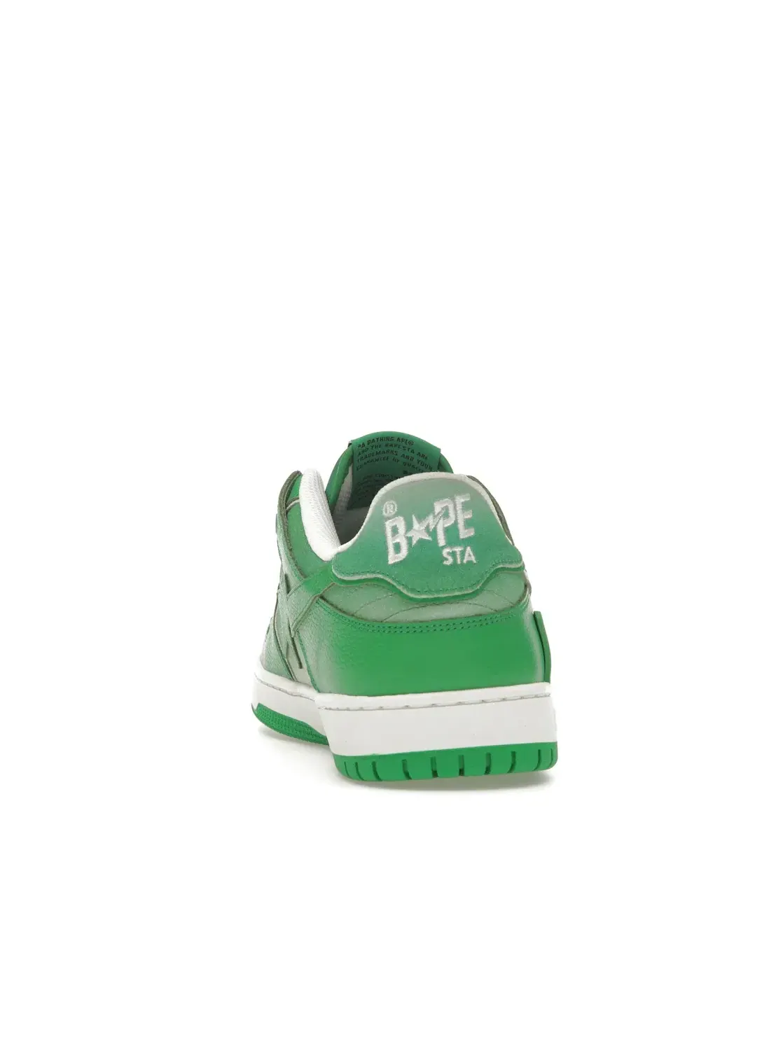 Мужские кроссовки Lifestyle A Bathing Ape Sk8 Sta BAPE — изображение 4 из 4, зеленый