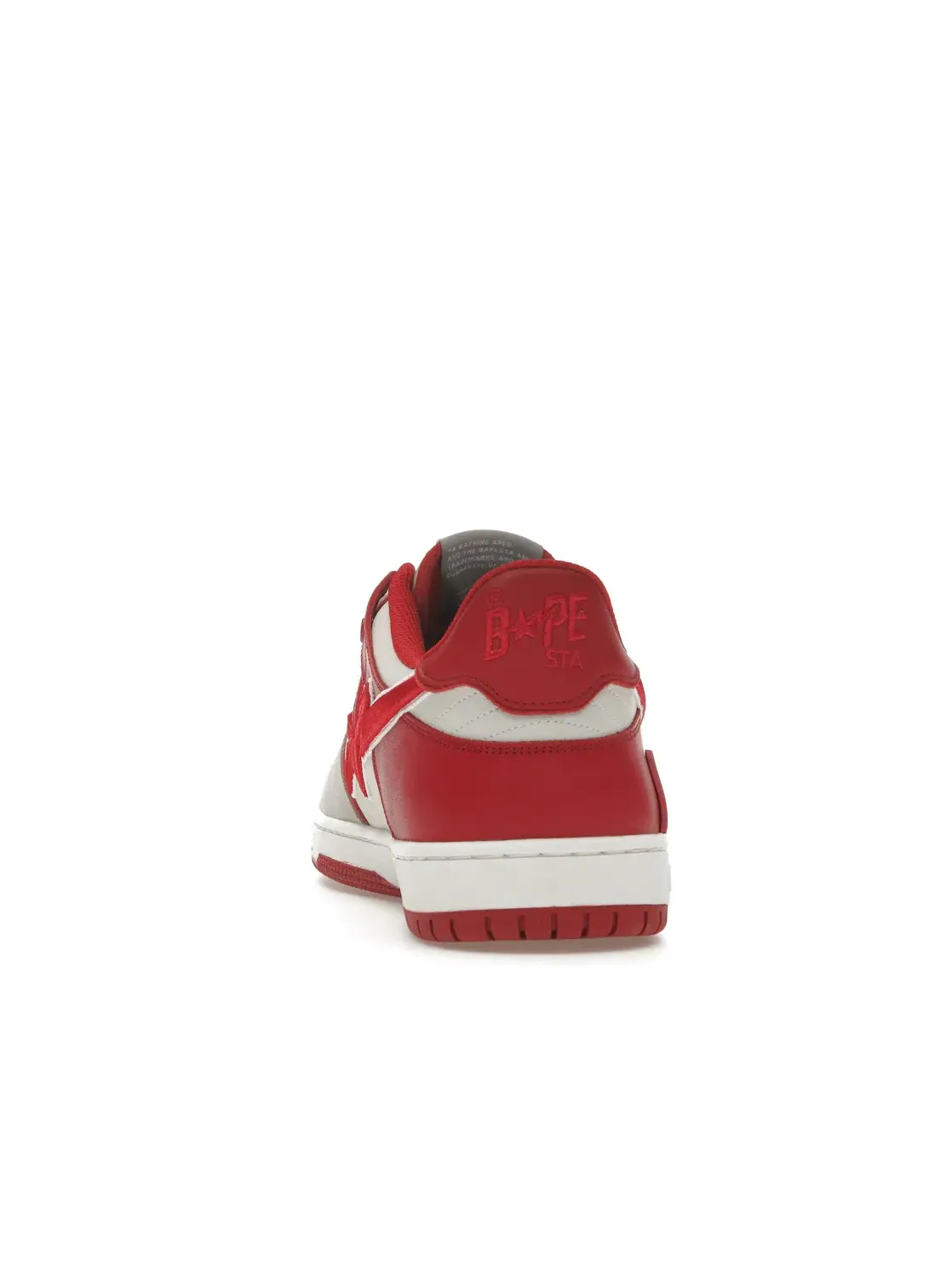 Мужские кроссовки Lifestyle A Bathing Ape Sk8 Sta BAPE — изображение 4 из 4, красный/белый/серый