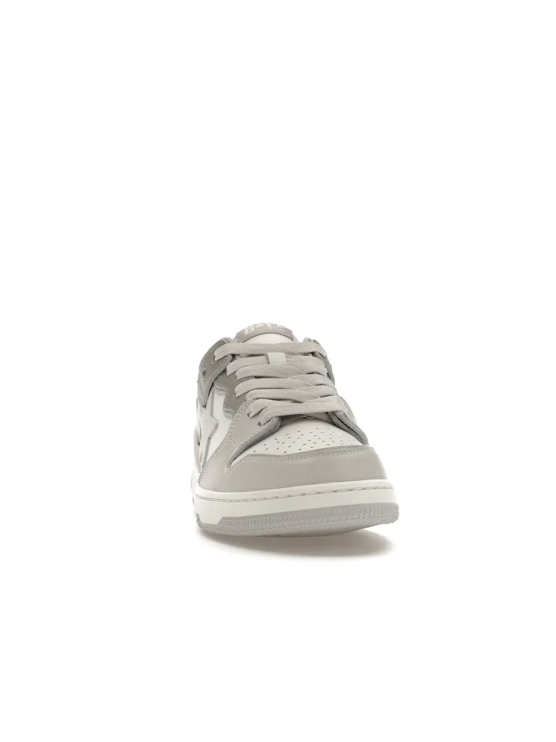 Мужские кеды с перфорацией A Bathing Ape Sk8 Sta BAPE — изображение 2 из 4, белый/серый
