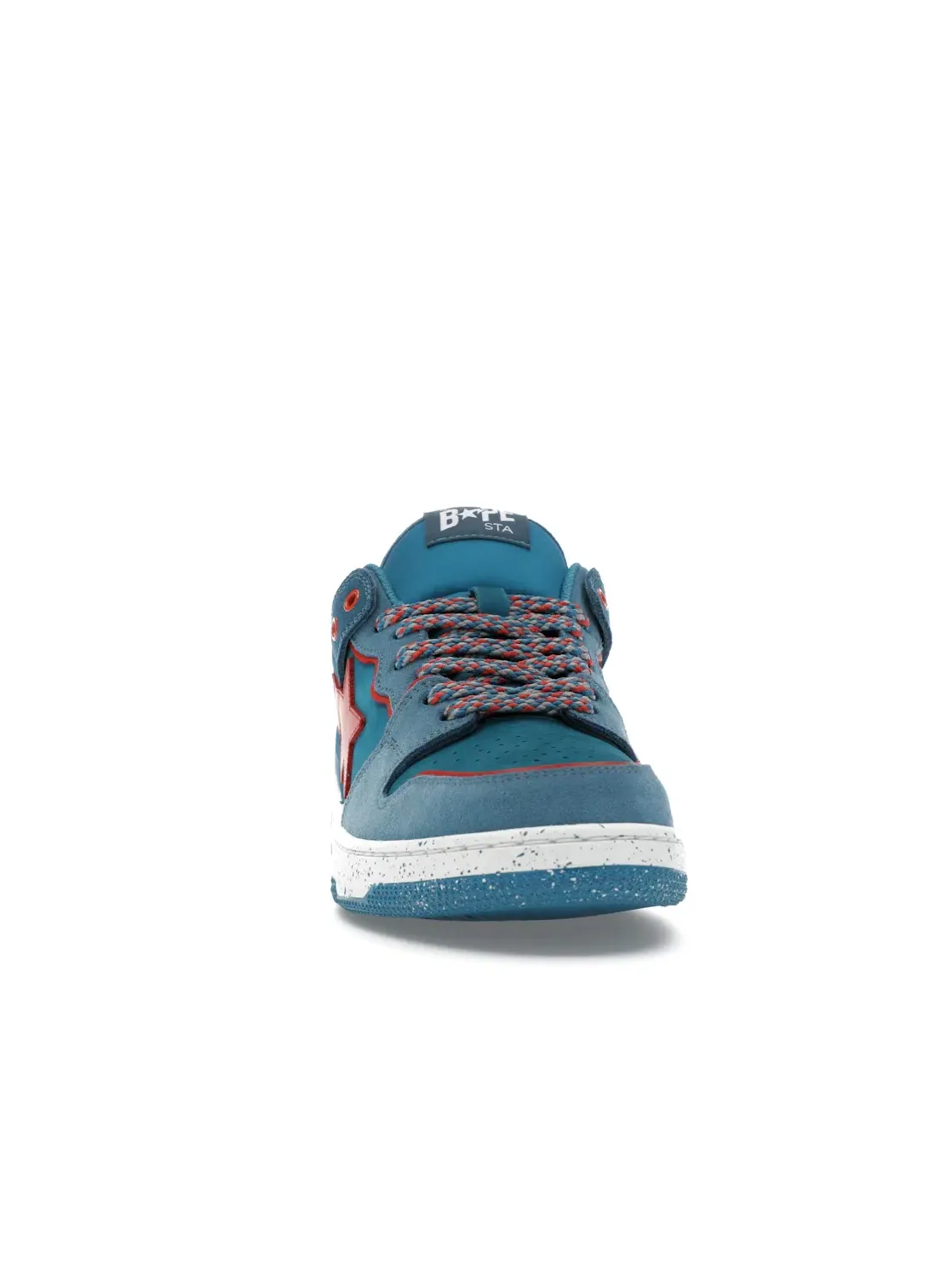 Мужские кроссовки Lifestyle A Bathing Ape Sk8 Sta BAPE — изображение 2 из 4, синий/красный