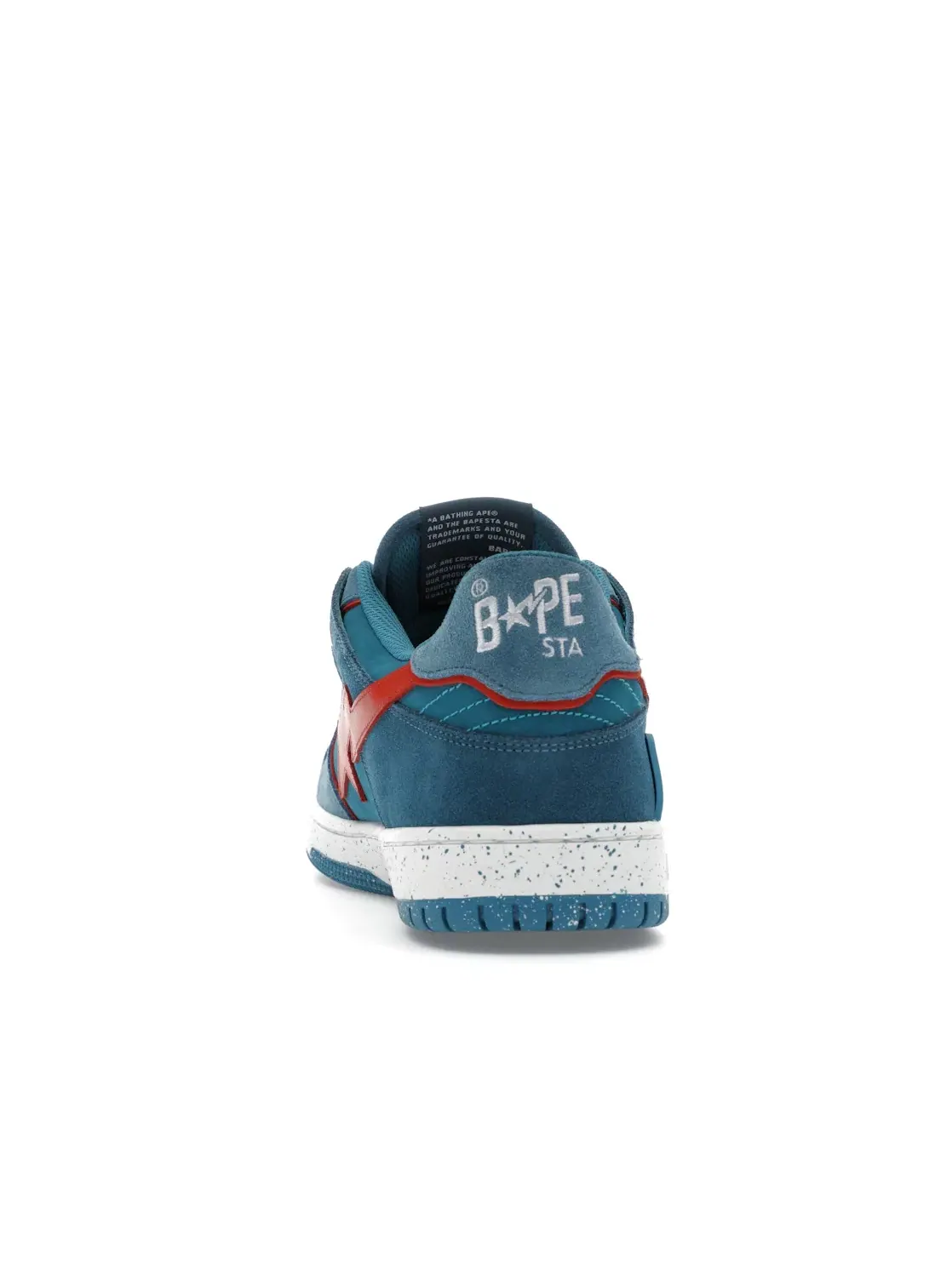 Мужские кроссовки Lifestyle A Bathing Ape Sk8 Sta BAPE — изображение 4 из 4, синий/красный