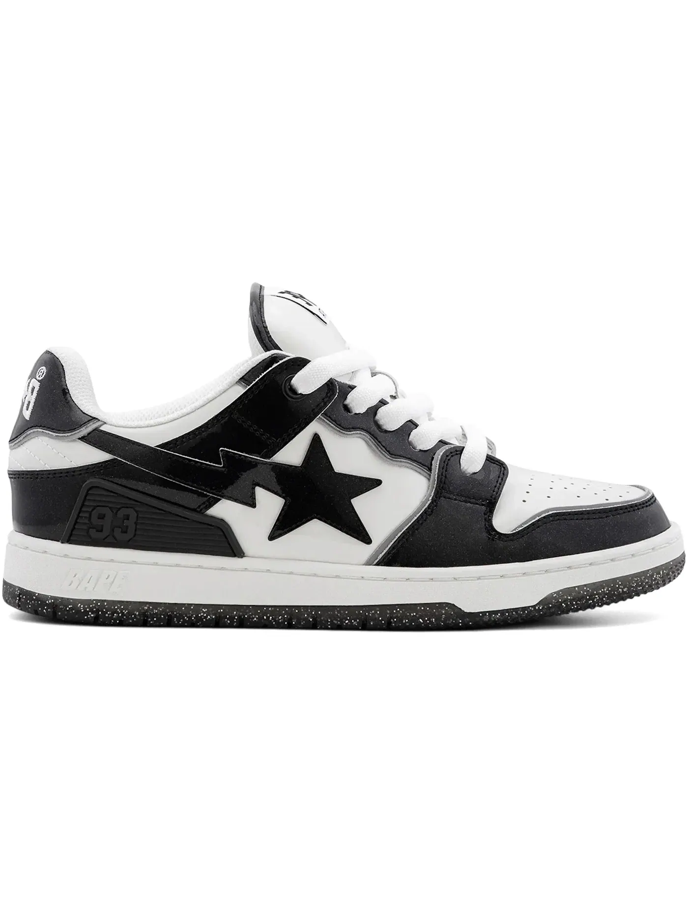 Мужские кроссовки Lifestyle A Bathing Ape Sk8 Sta Bold BAPE — изображение 1 из 1, черный
