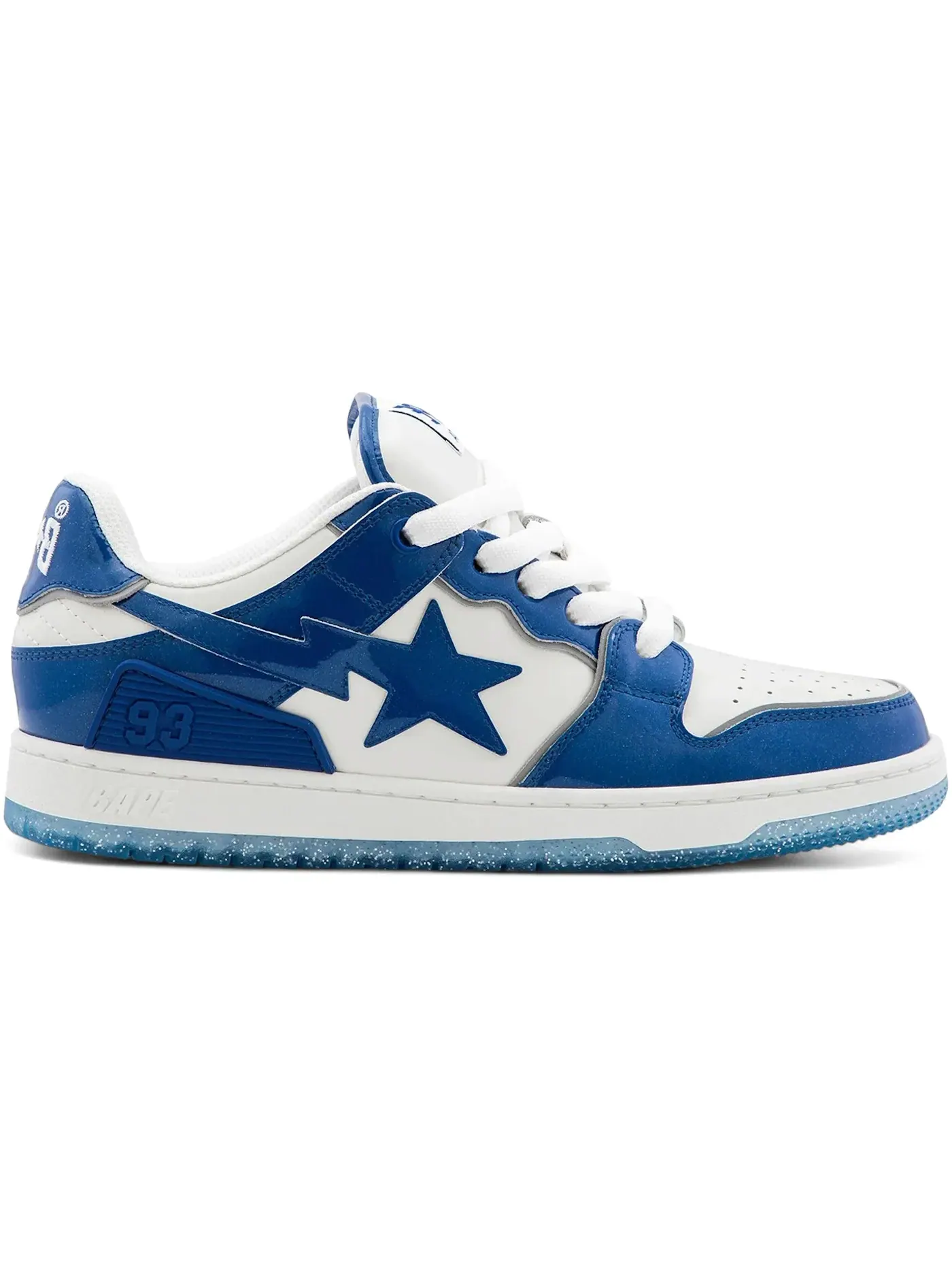Мужские кроссовки Lifestyle A Bathing Ape Sk8 Sta Bold BAPE — изображение 1 из 1, синий