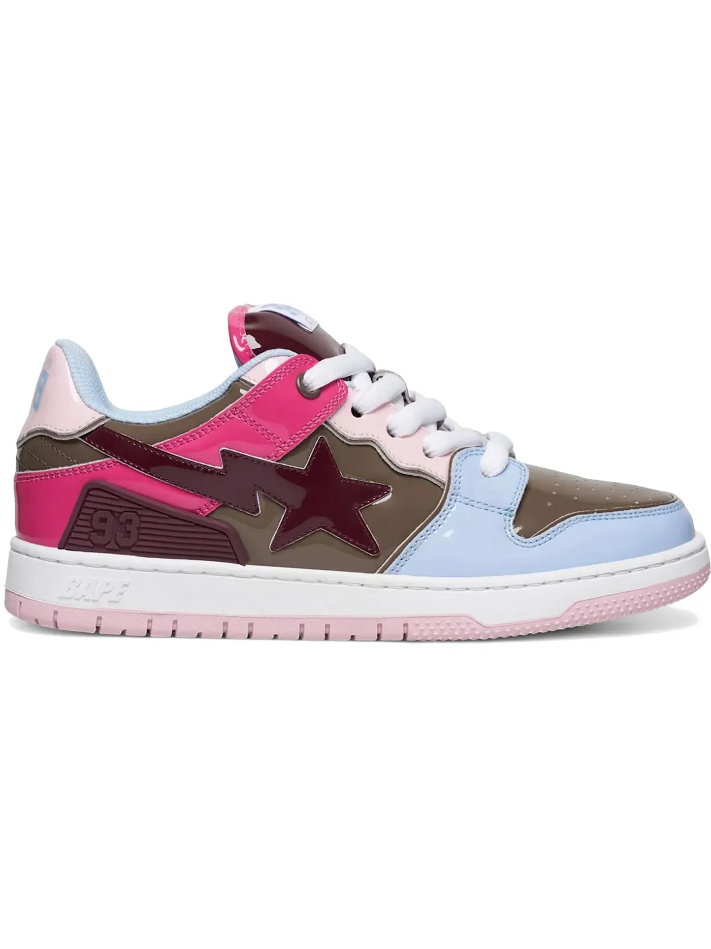 Мужские кроссовки Lifestyle A Bathing Ape Sk8 Sta Bold BAPE — изображение 1 из 1, синий