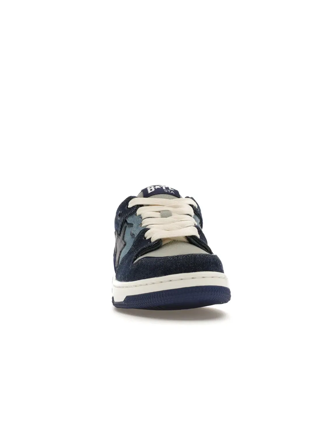 Мужские кроссовки Lifestyle A Bathing Ape Sk8 Sta BAPE — изображение 2 из 4, индиго/индиго/белый