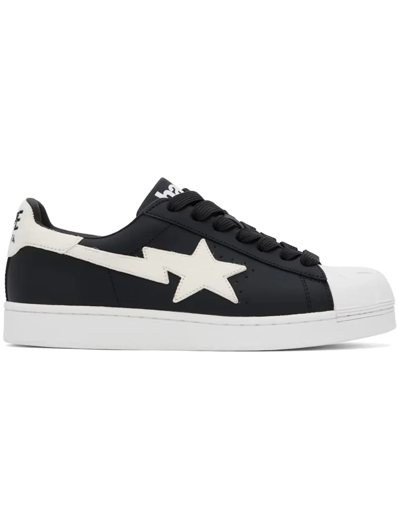 Мужские кроссовки Lifestyle Skull Sta BAPE — изображение 1 из 1, черный/белый