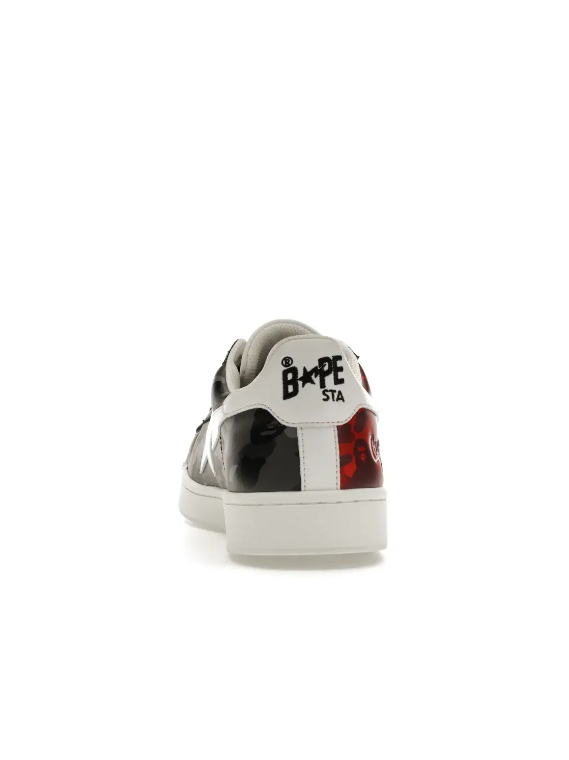Мужские кроссовки Lifestyle A Bathing Ape Skull Sta BAPE — изображение 4 из 4, мульти/красный/черный