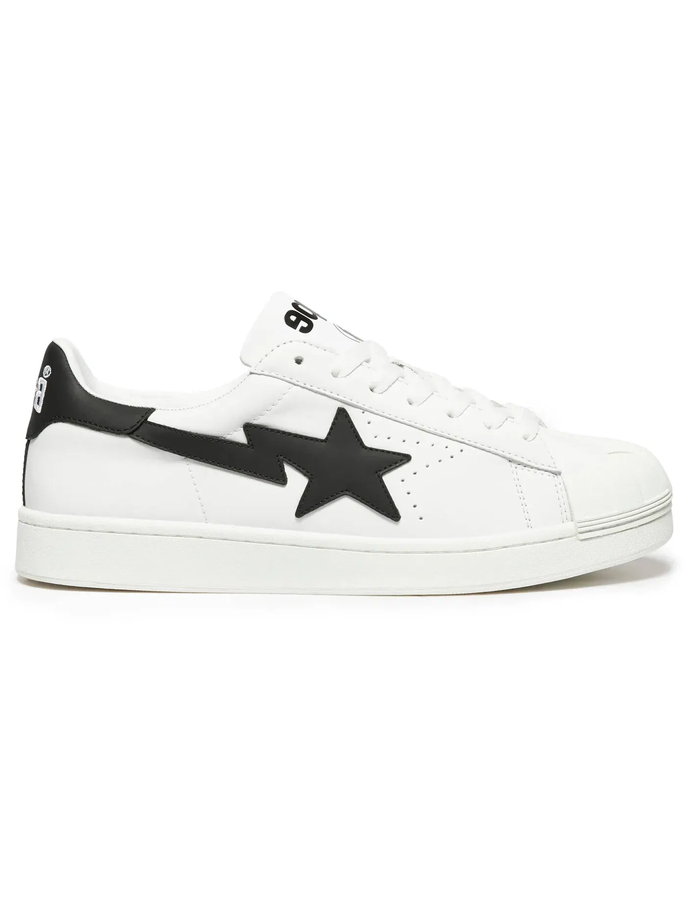 Мужские кроссовки Lifestyle A Bathing Ape Skull Sta BAPE — изображение 1 из 2, белый/черный