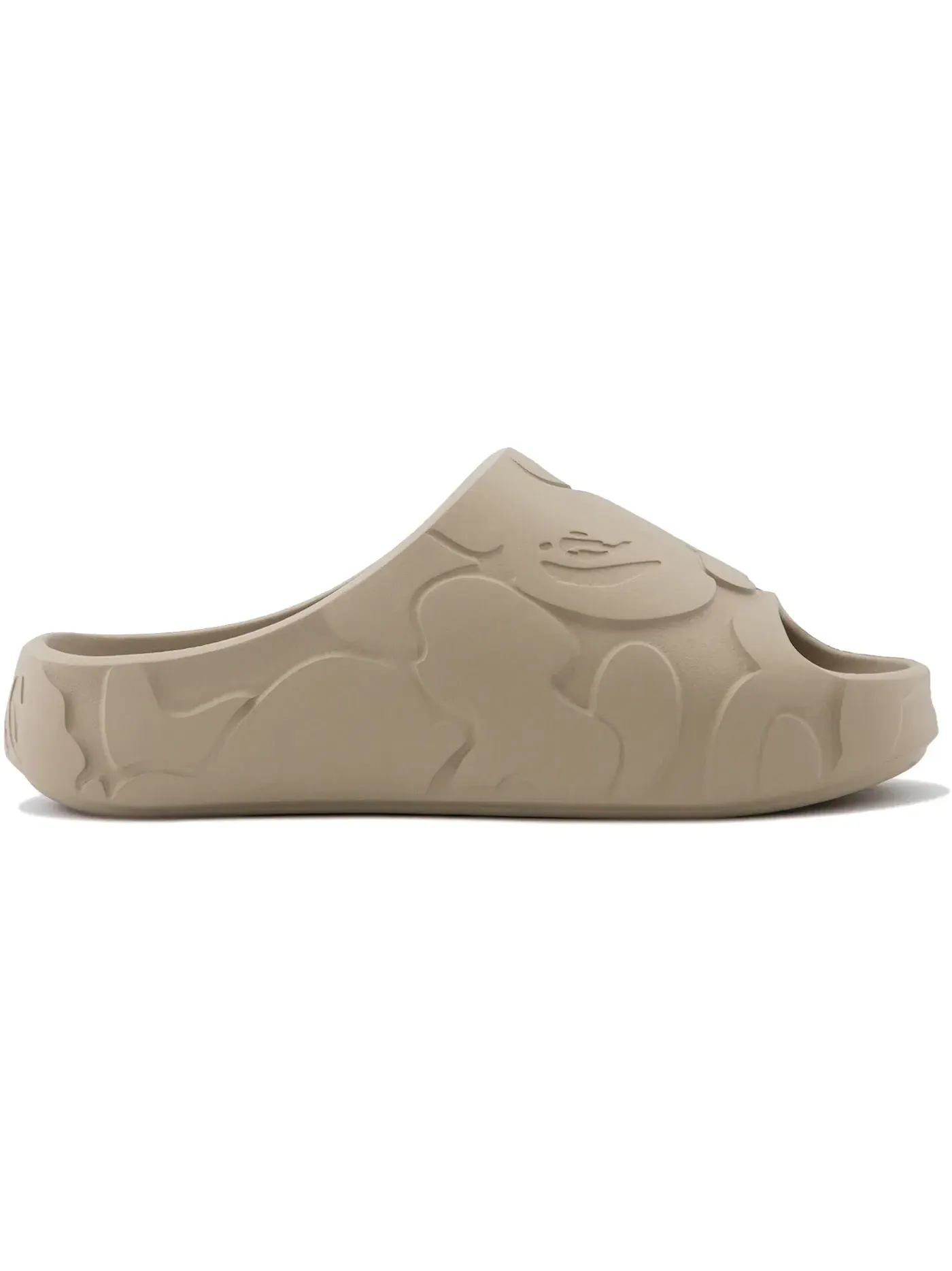 Мужские шлепанцы A Bathing Ape Slide BAPE — изображение 1 из 2, бежевый