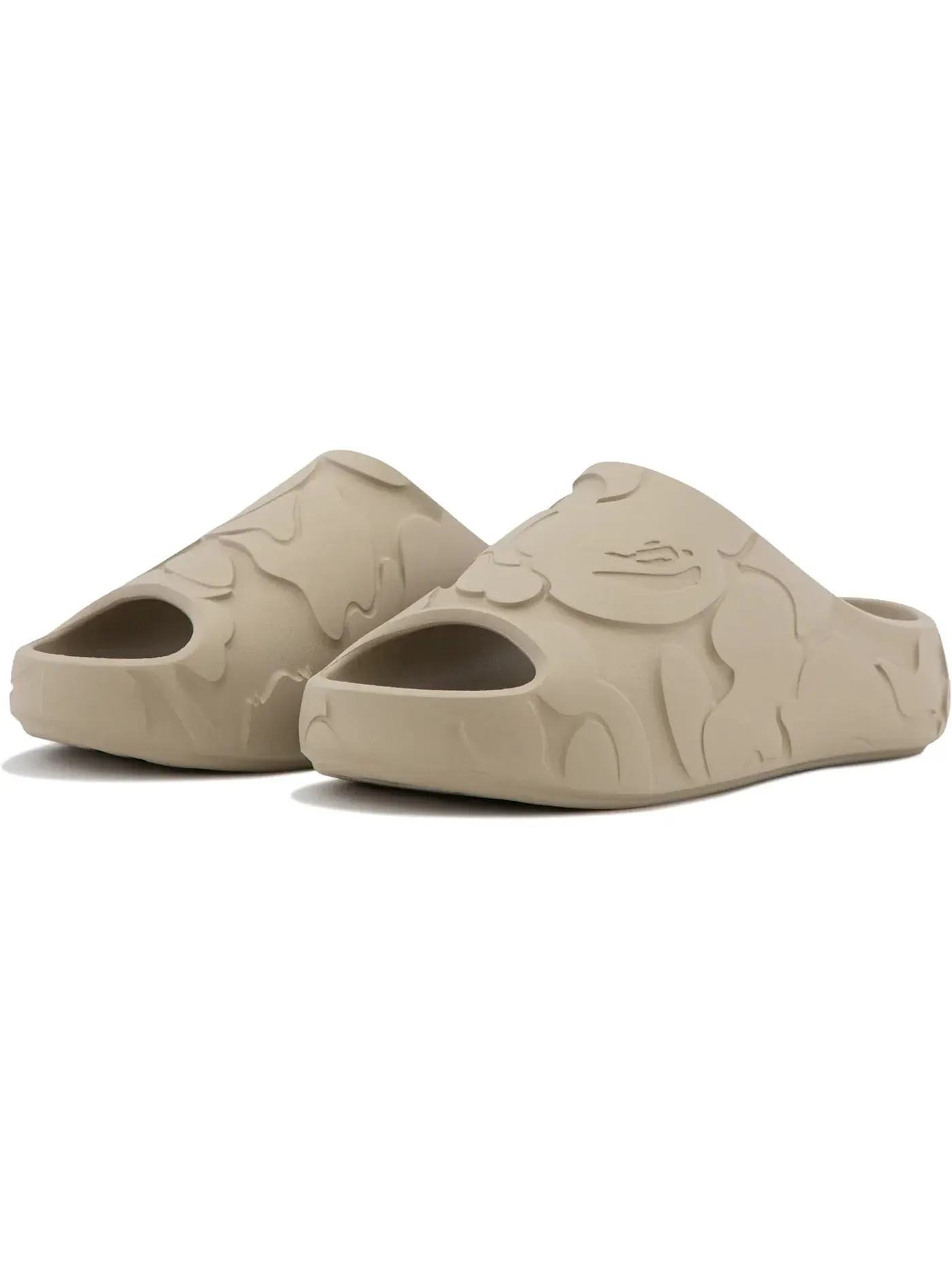 Мужские шлепанцы A Bathing Ape Slide BAPE — изображение 2 из 2, бежевый