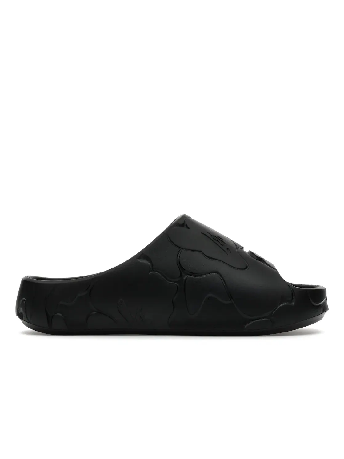 Мужские шлепанцы с камуфляжным принтом A Bathing Ape Slide BAPE — изображение 1 из 4, черный
