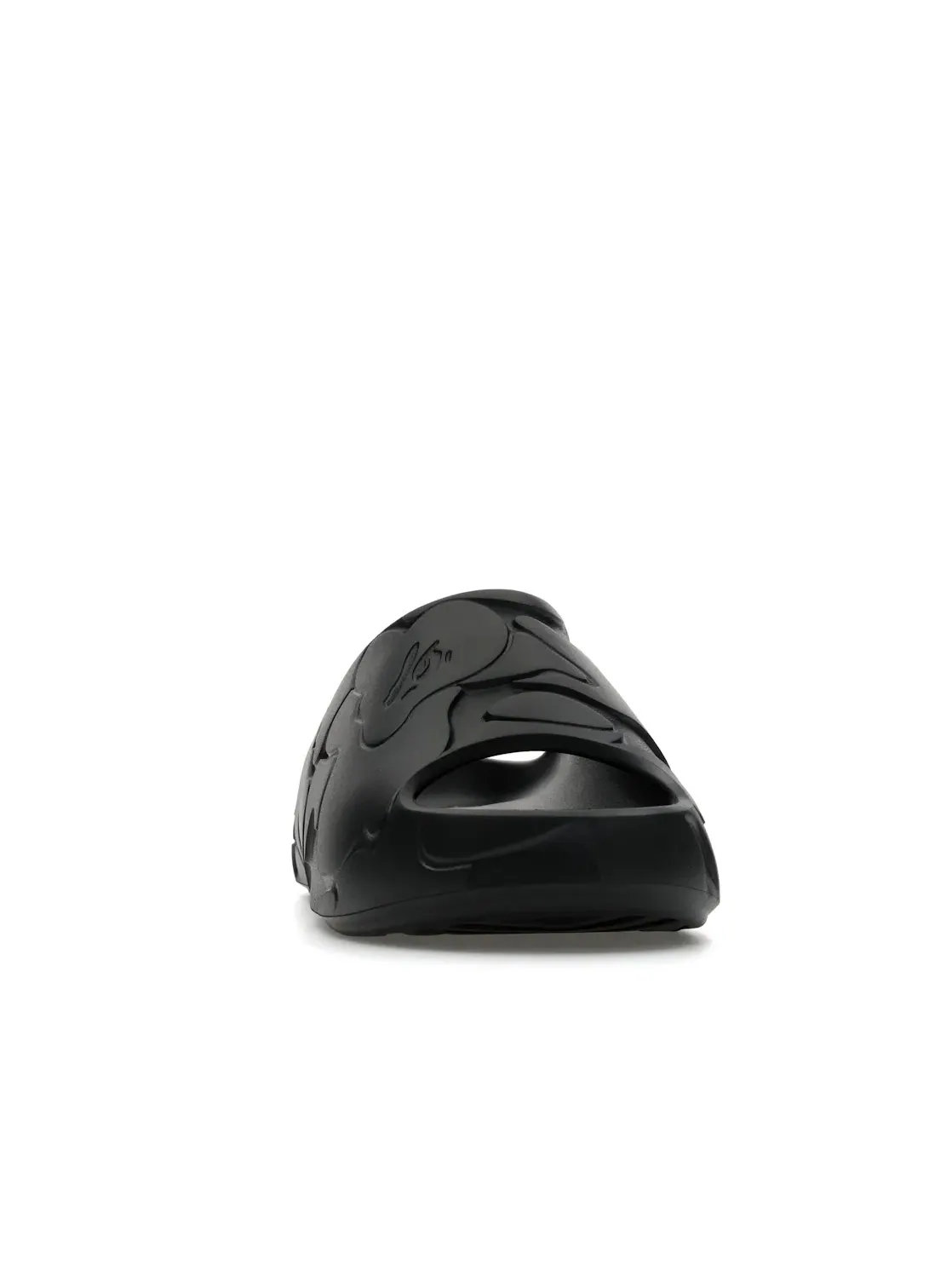 Мужские шлепанцы с камуфляжным принтом A Bathing Ape Slide BAPE — изображение 2 из 4, черный