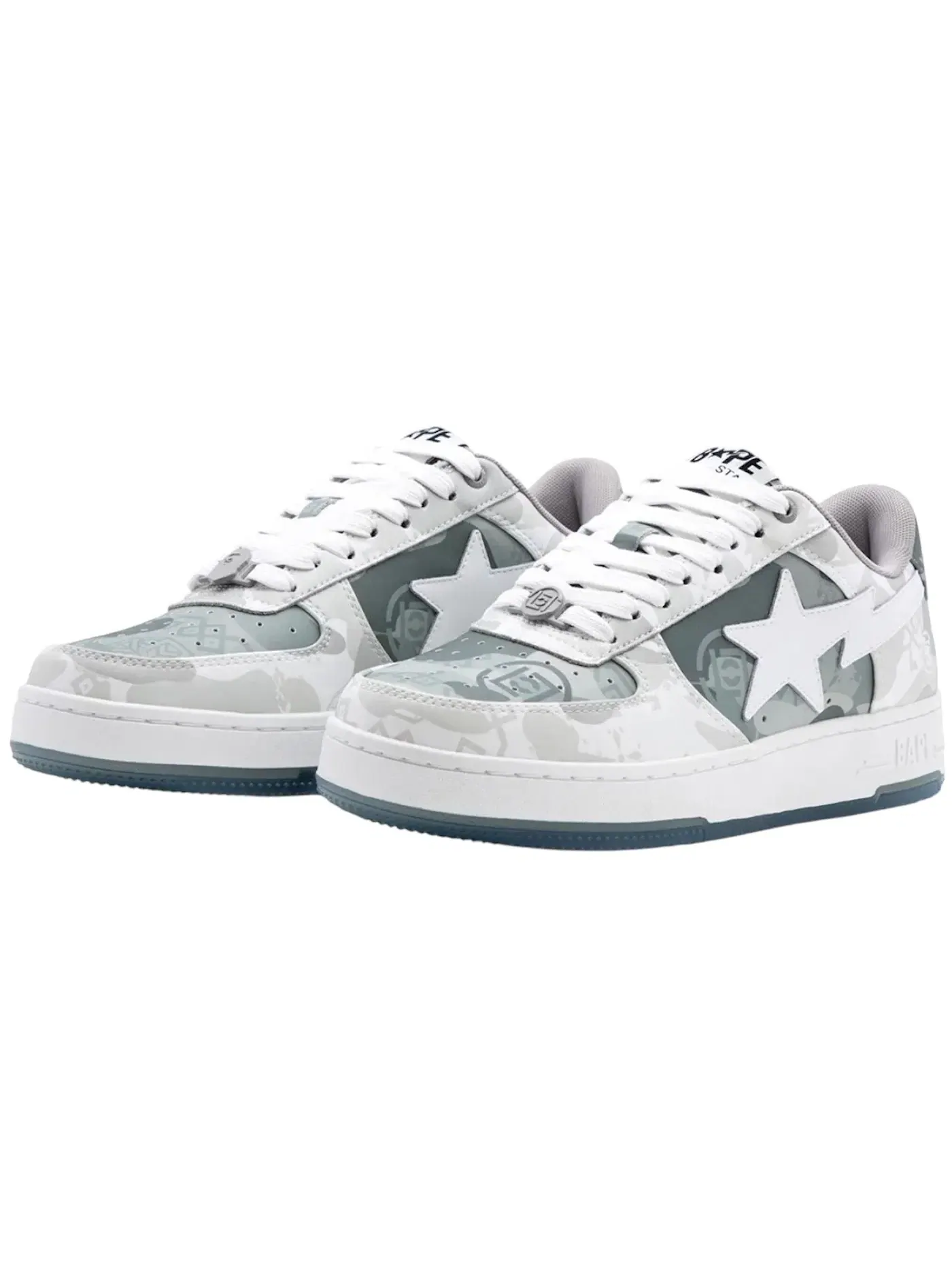Мужские кроссовки Lifestyle A Bathing Ape x CLOT BAPE Sta BAPE — изображение 2 из 2, белый