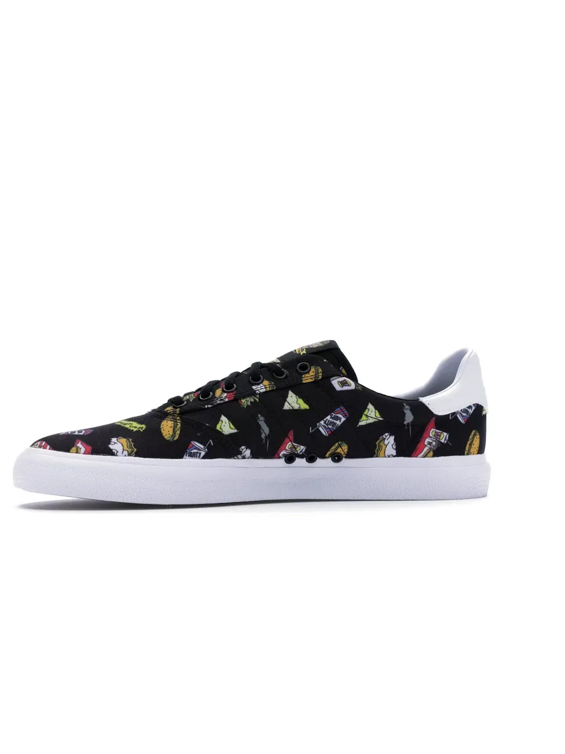 Мужские кроссовки Lifestyle Adidas 3MC — изображение 3 из 4, черный/белый